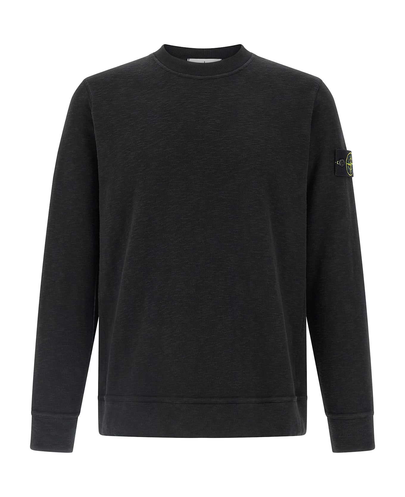 Stone Island Cotton Sweatshirt - Black  
