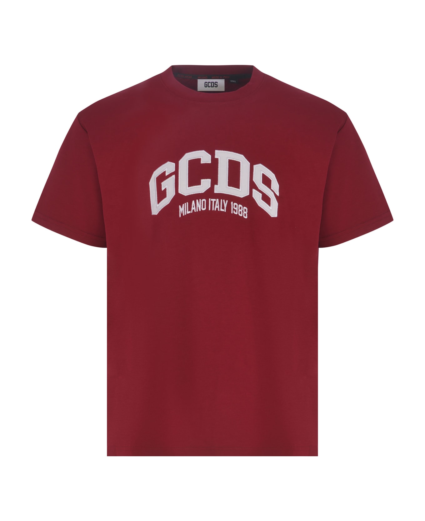 GCDS T-shirt Gcds Made Of Cotton - Bordeau シャツ