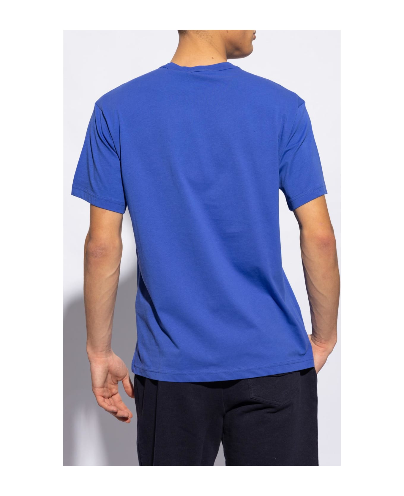 Versace Jeans Couture T-shirt With Pocket - Blu シャツ