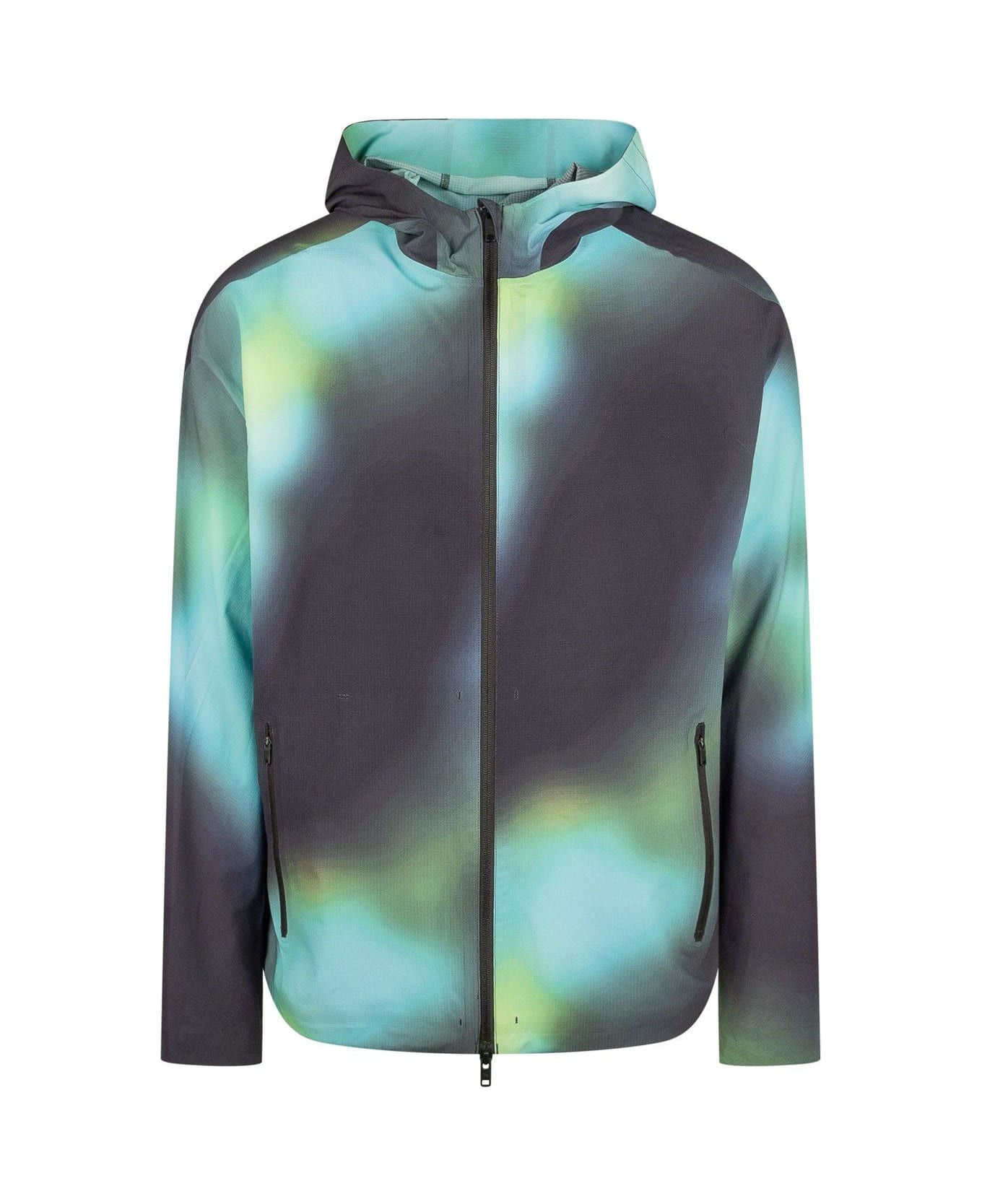 Y-3 M Run Zip-up Hooded Jacket - MULTCO