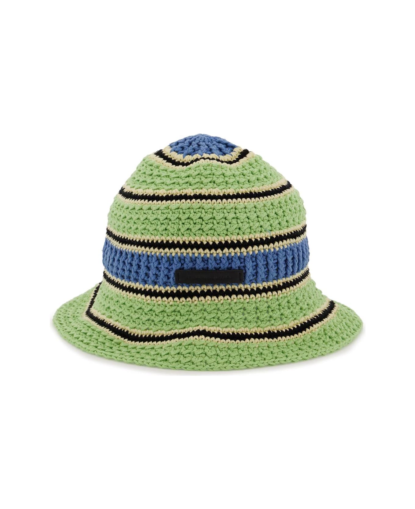 Stella McCartney Striped Crochet Hat - Multicolor