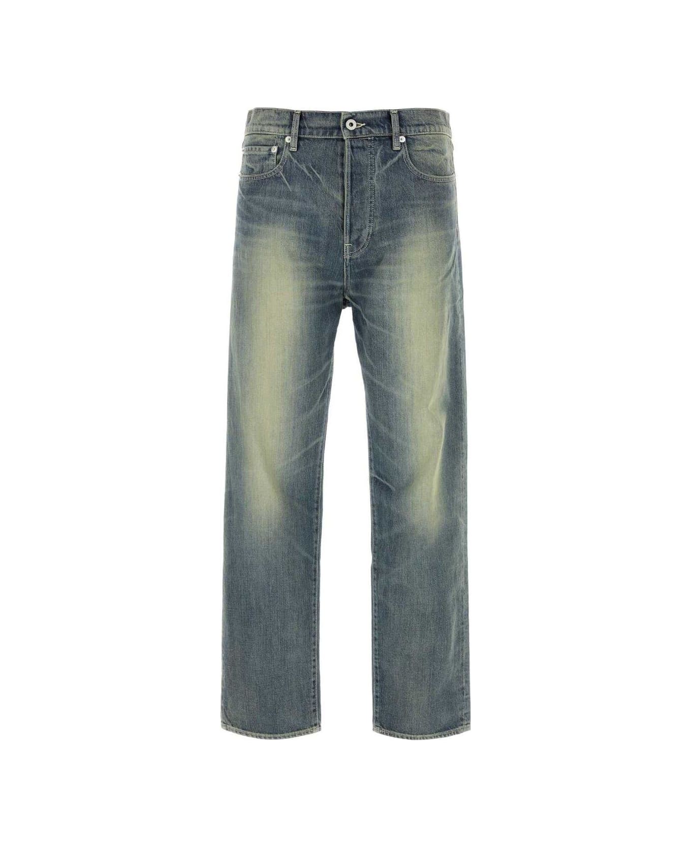 Kenzo Asagao Straight Jeans - Dy