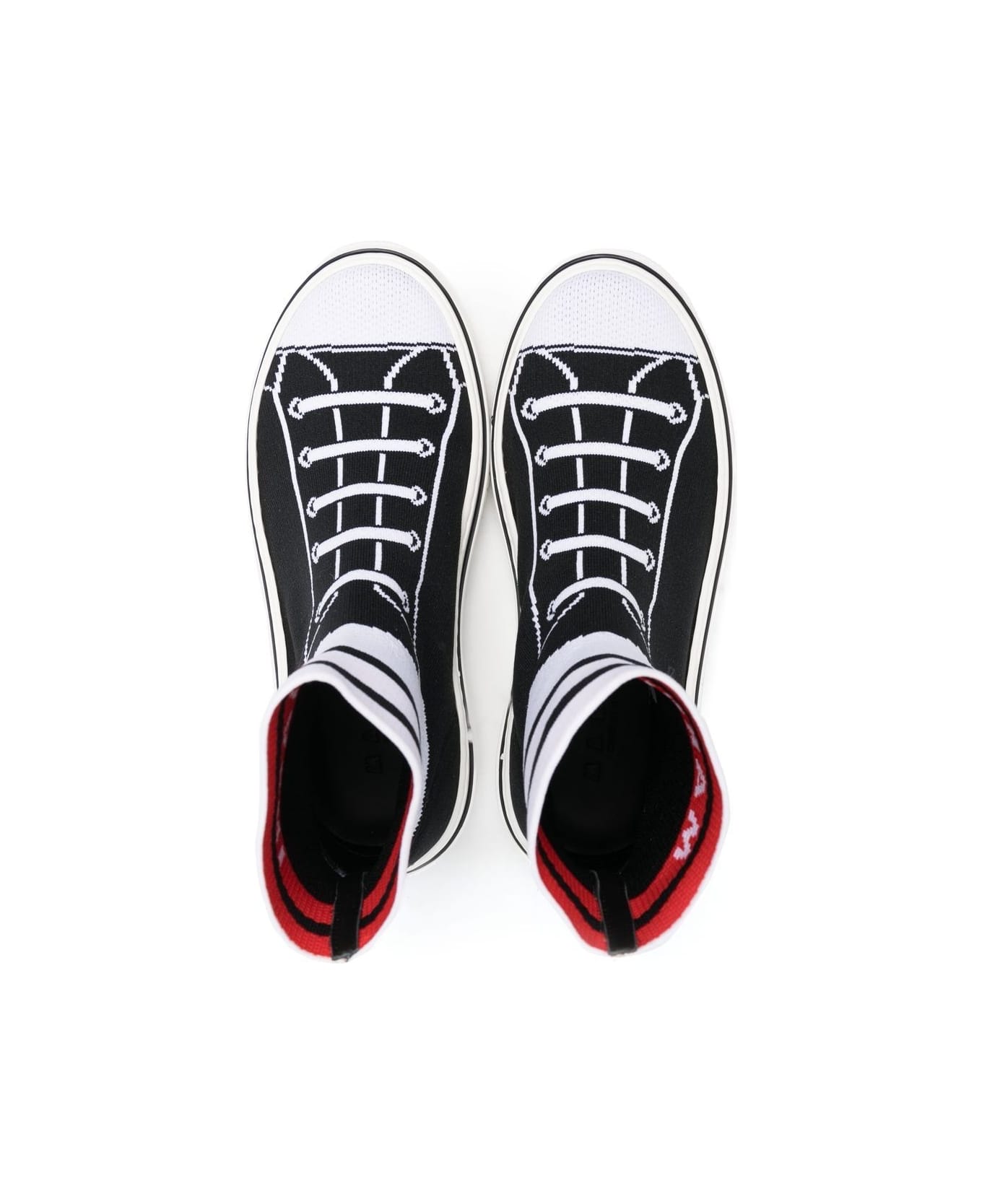 Marni Sneakers With Logo - Black シューズ