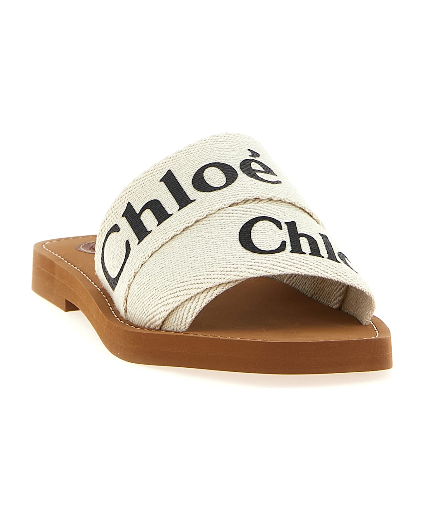 Chloé 'woody' Sandals - White