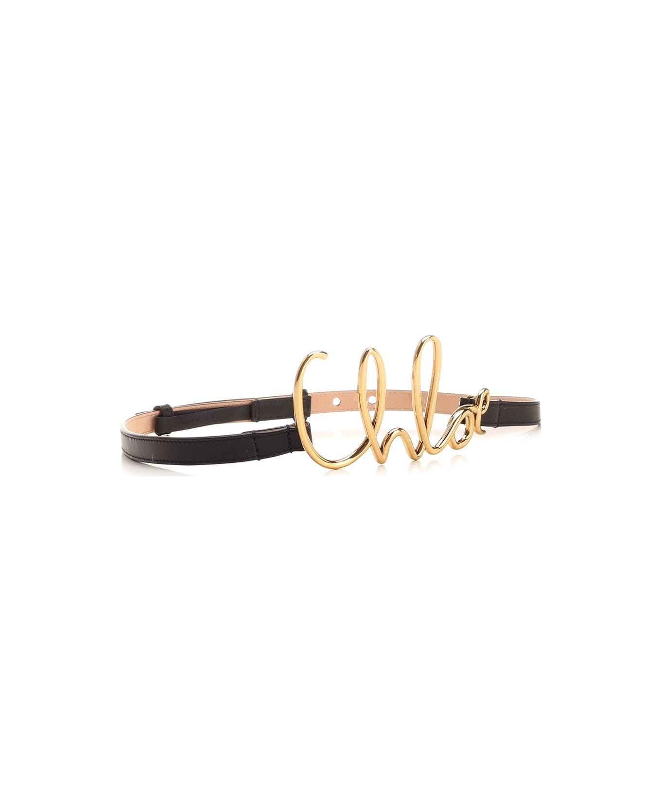 Chloé Signature Belt - Black