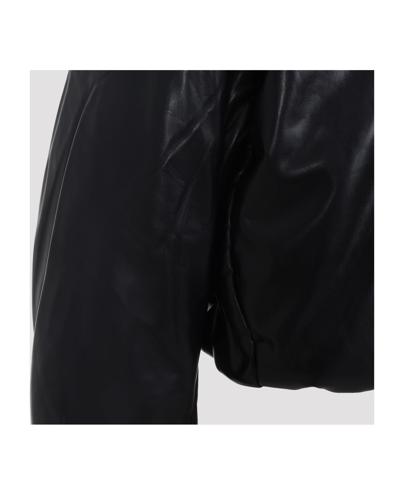 Acne Studios Polyester Bomber Jacket - BLACK