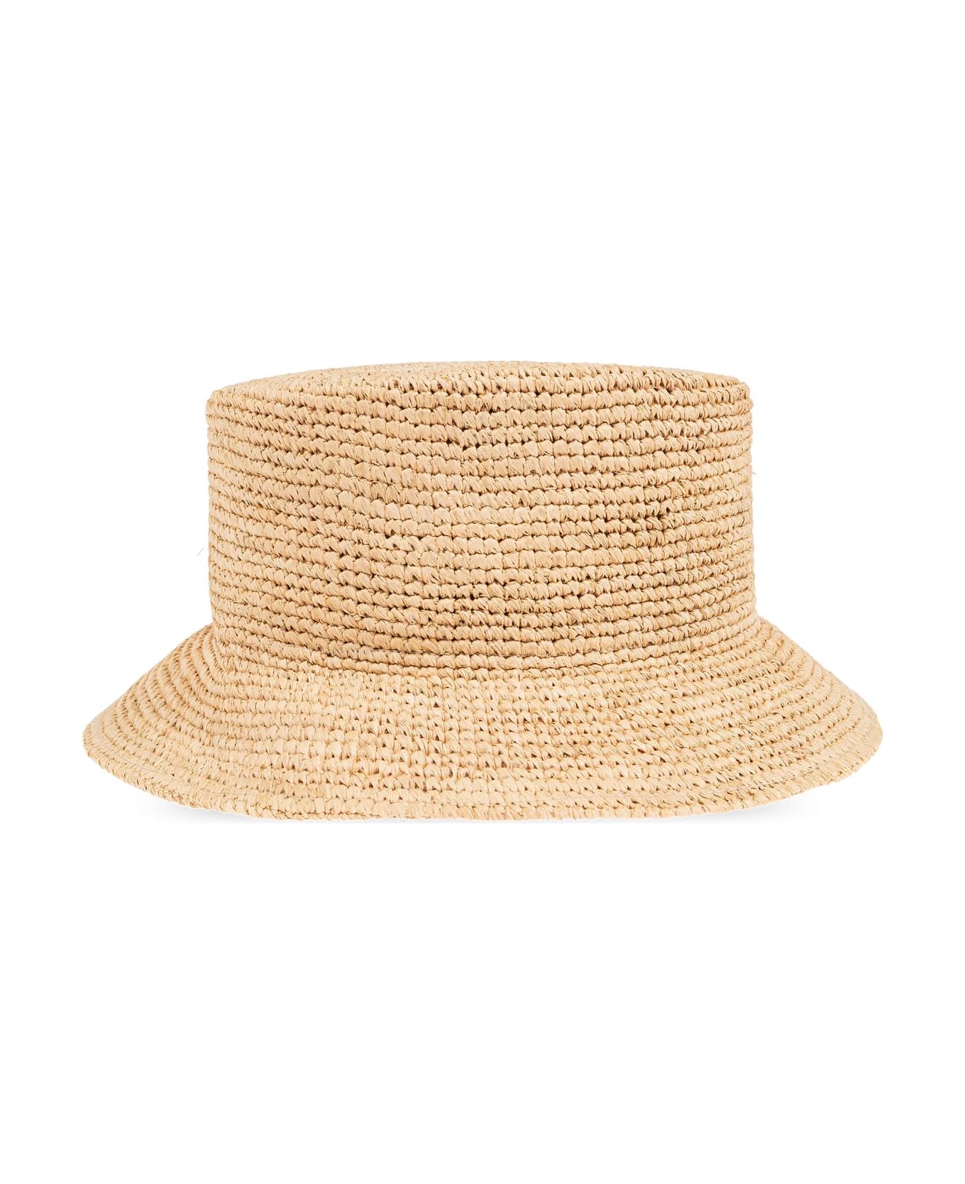 Jacquemus Hat With Logo - Beige