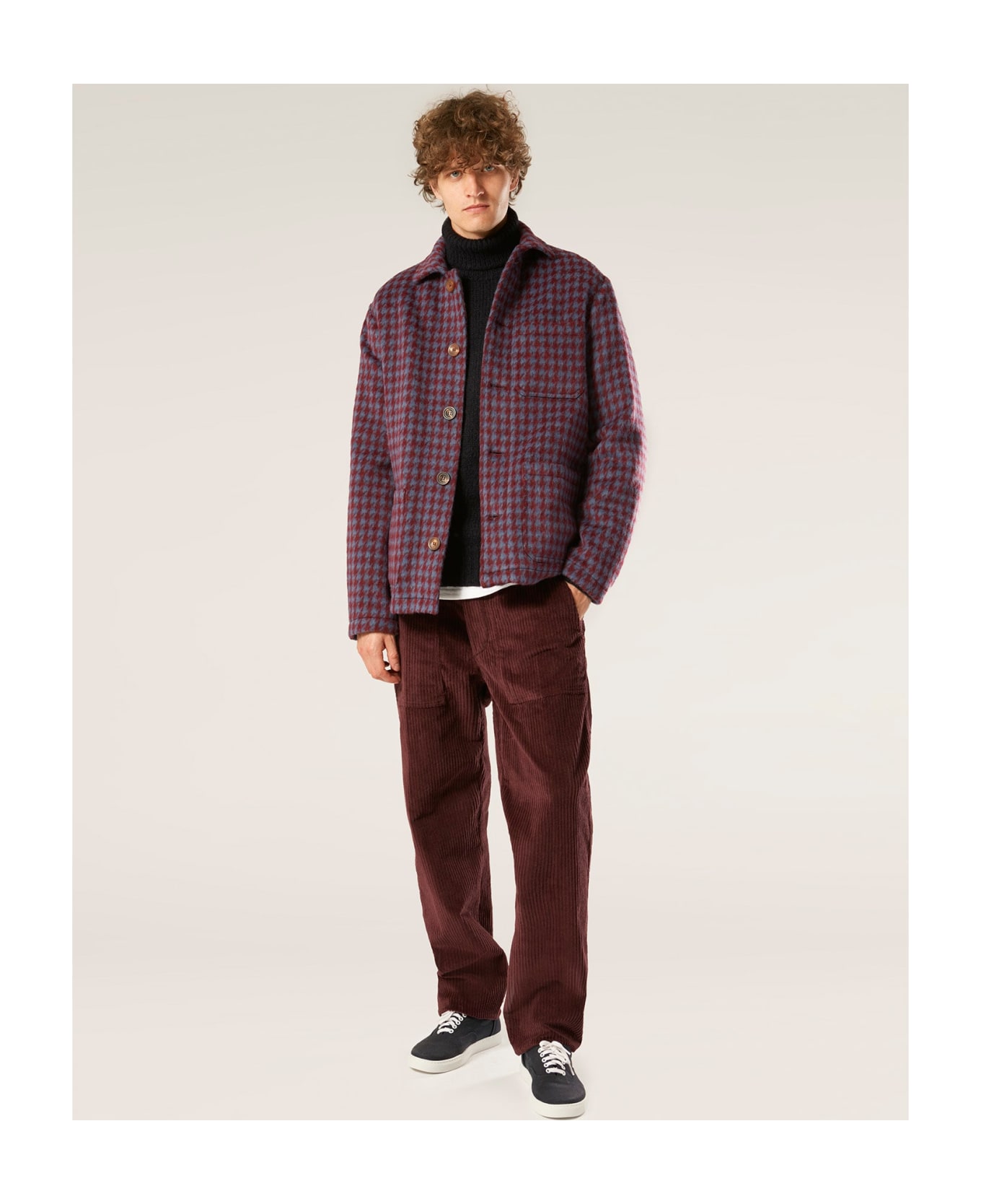 doppiaa Aartemas Wide Corduroy Workwear Pants