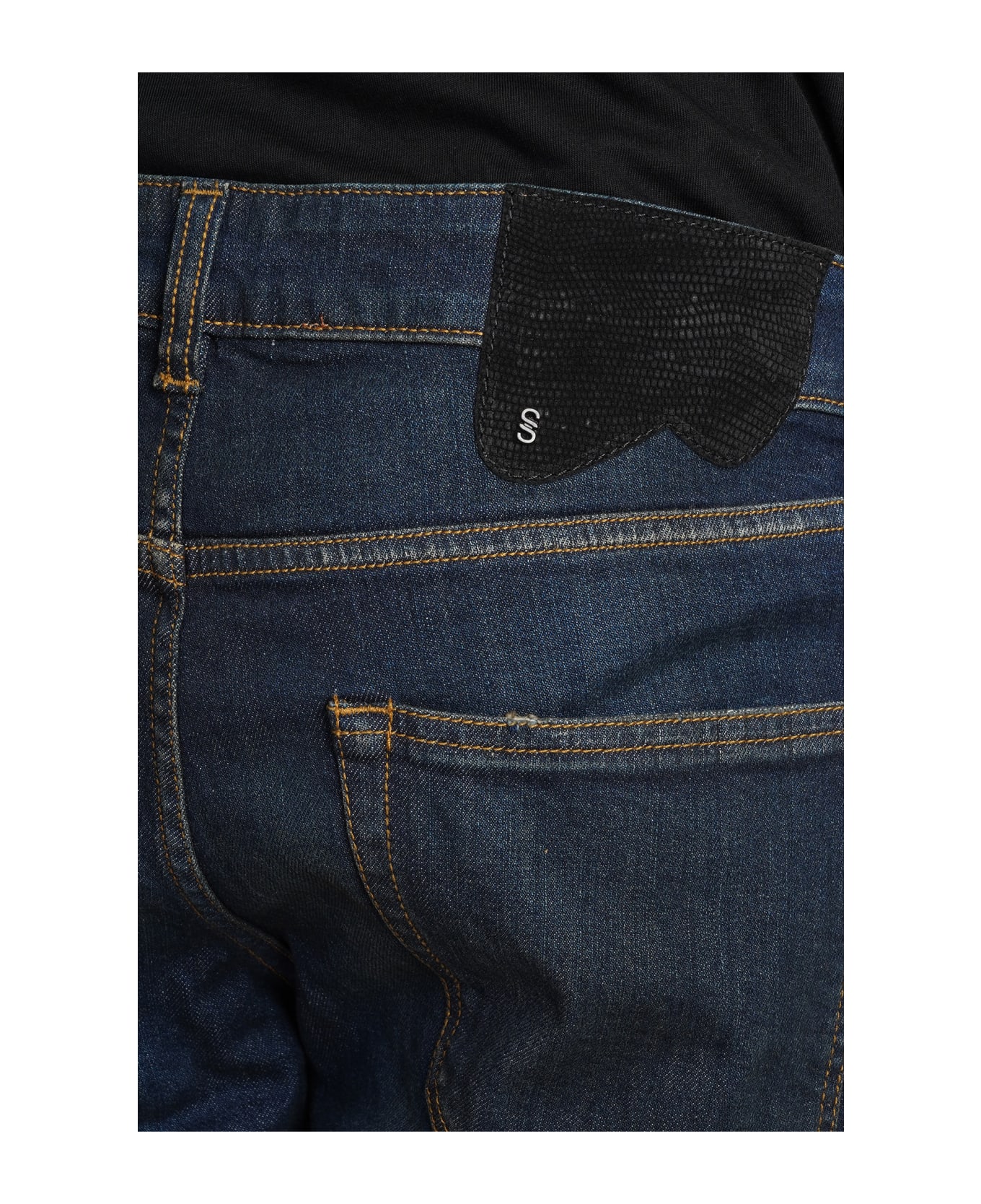 Salvatore Santoro Jeans In Blue Cotton - blue デニム