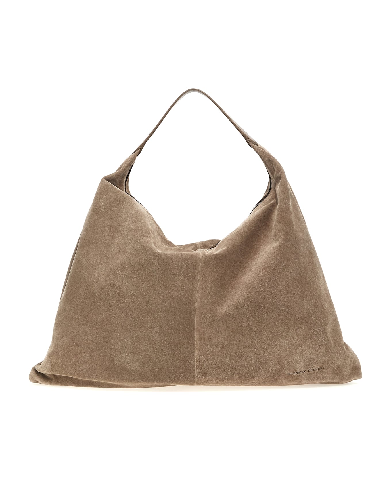 Brunello Cucinelli 
hobo Swing
 Shoulder Bag - Gray
