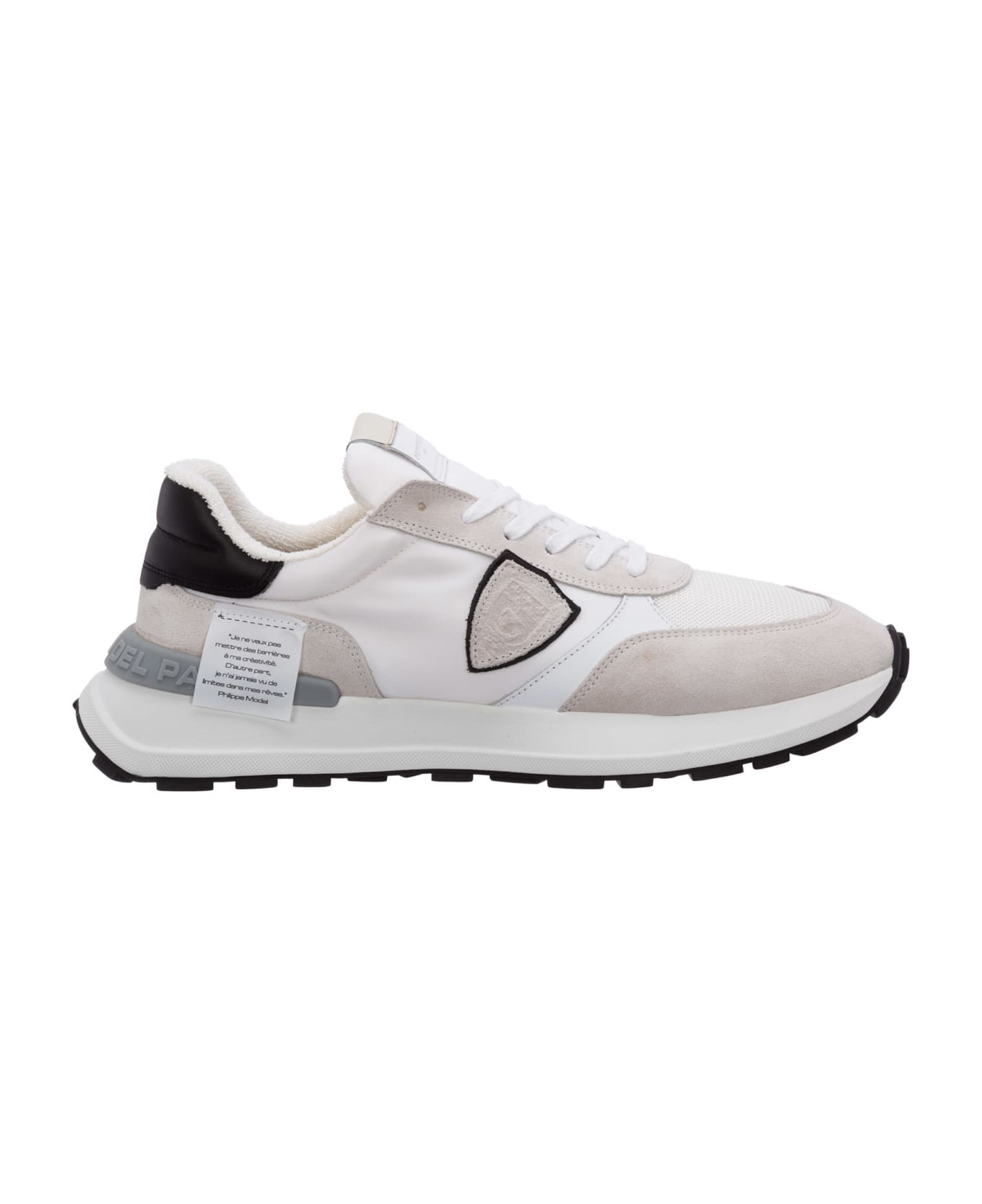 Philippe Model Antibes Leather Sneakers - Blanc
