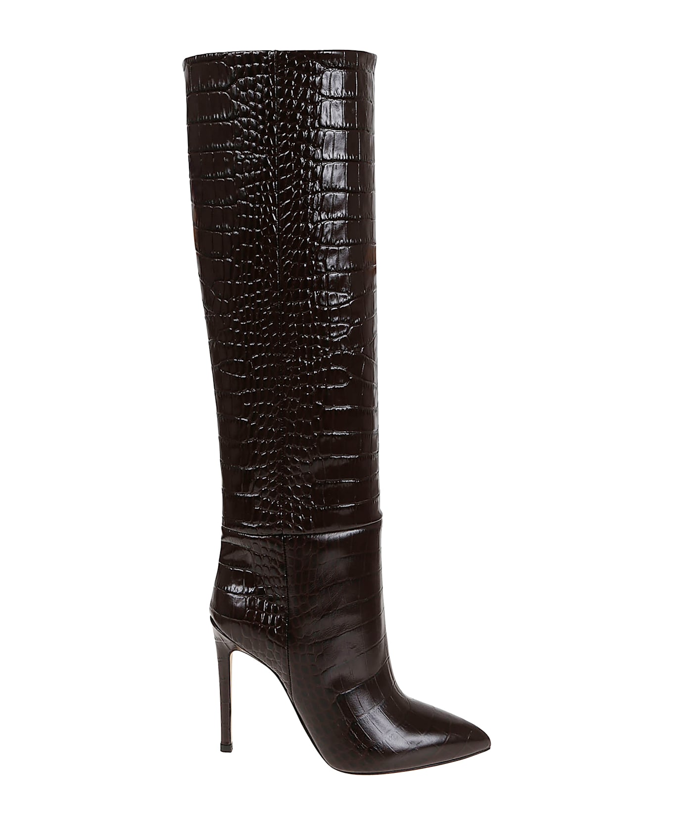 Paris Texas Stiletto Boot - Ebano