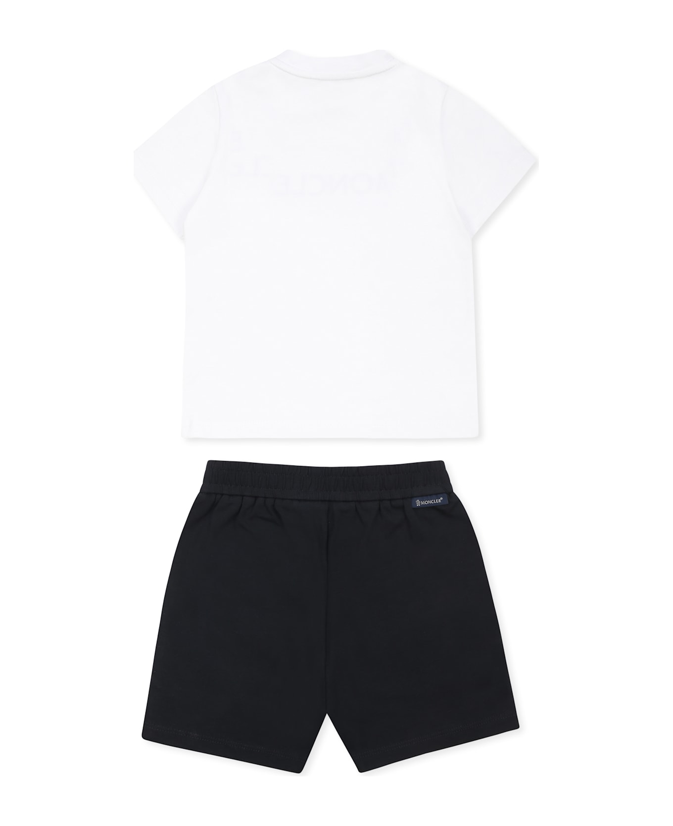 Moncler Multicolor Suit For Baby Boy With Logo - Multicolor