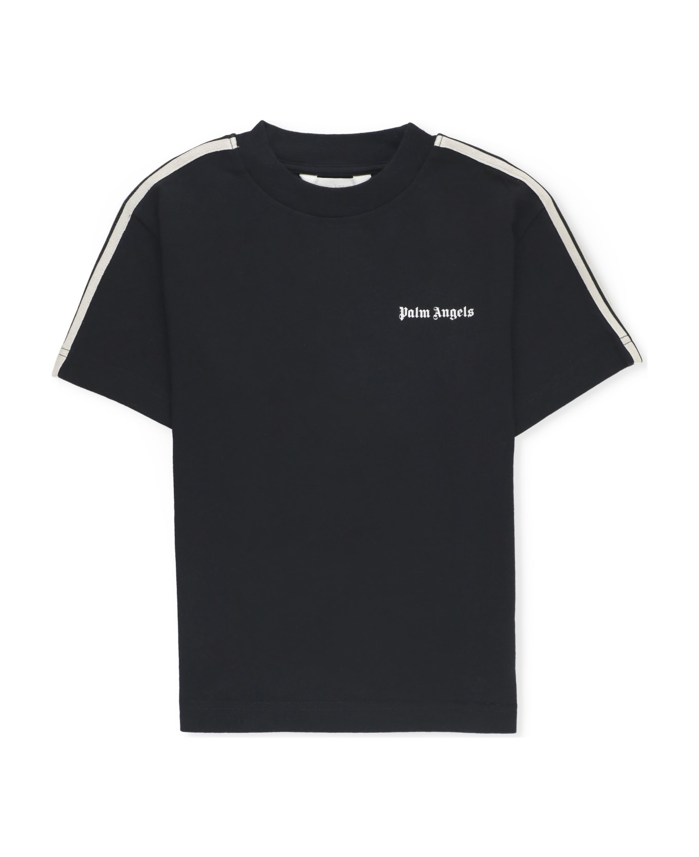 Palm Angels Logo Track T-shirt - Black