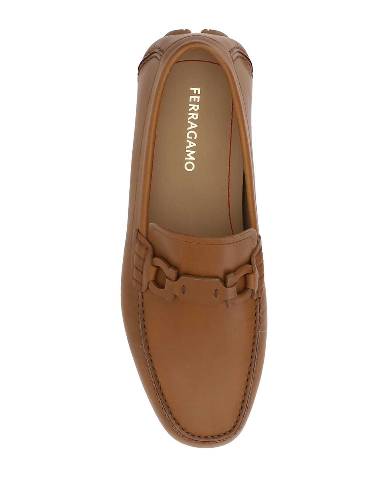 Ferragamo Ornament Driver Loafers