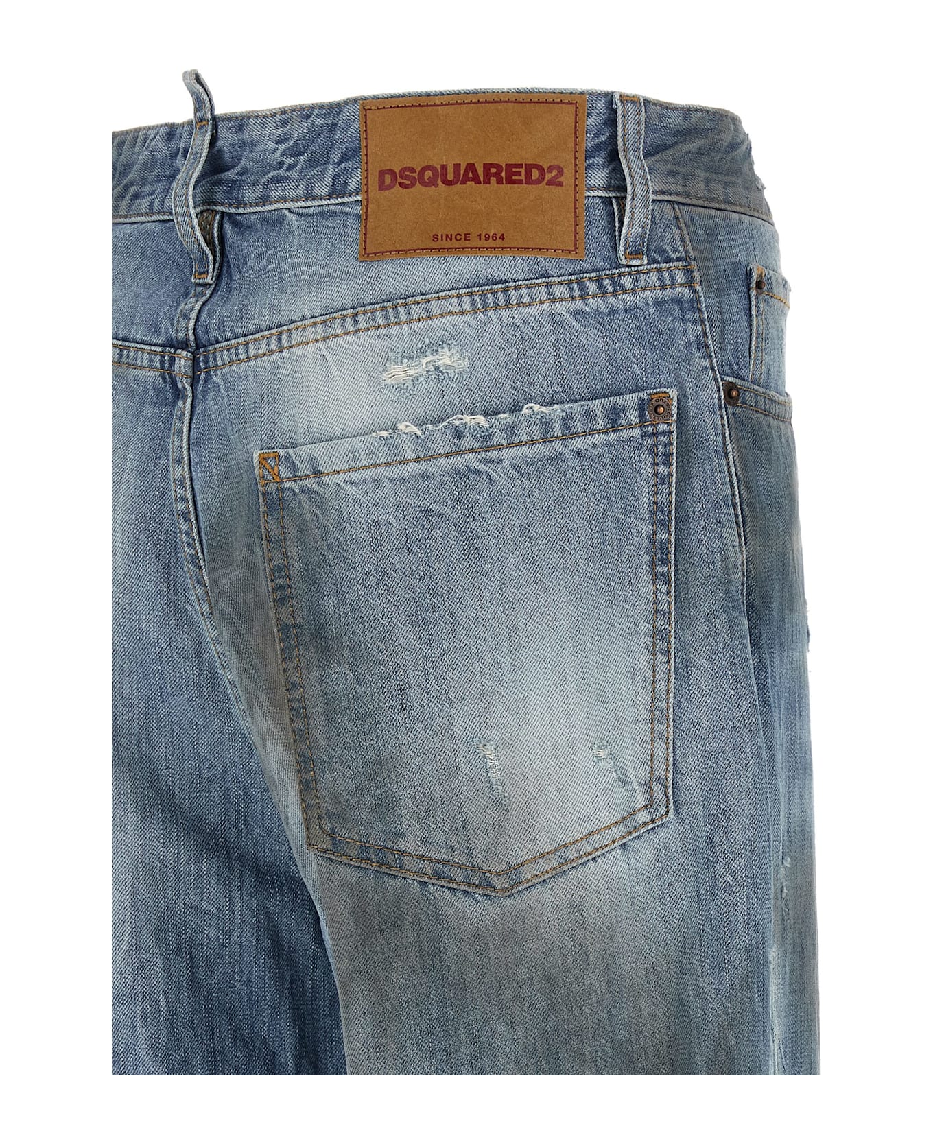 Dsquared2 'loose Twisted' Jeans - Blue