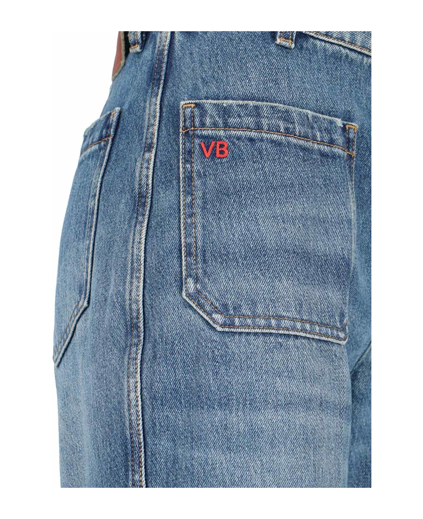 Victoria Beckham 'alina' Jeans - Blue