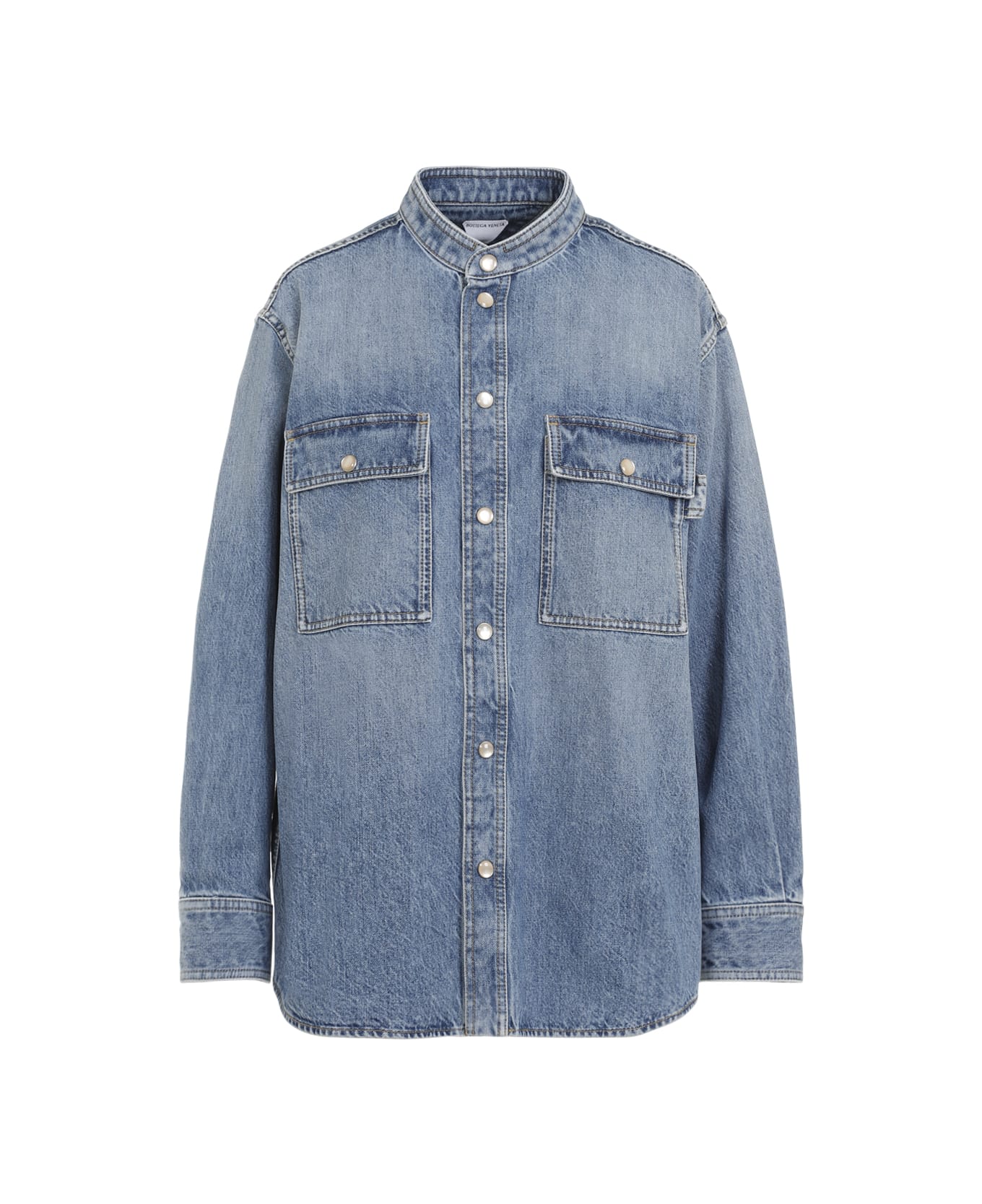 Bottega Veneta Vintage Denim Shirt - Mid Blue