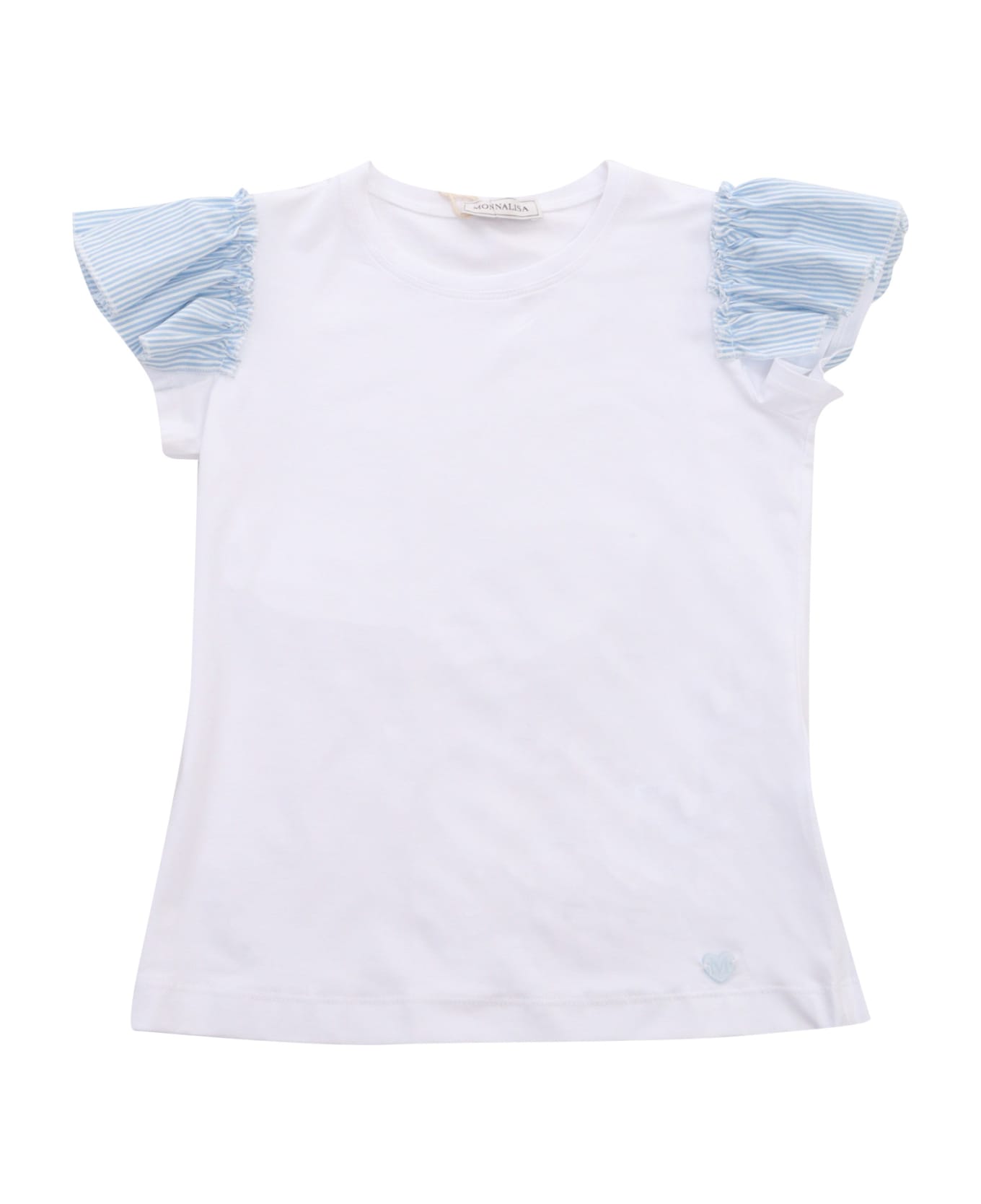 Monnalisa White T-shirt - WHITE