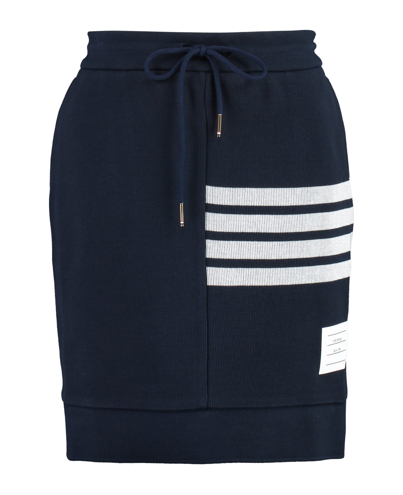 Thom Browne Knitted Mini Skirt - blue