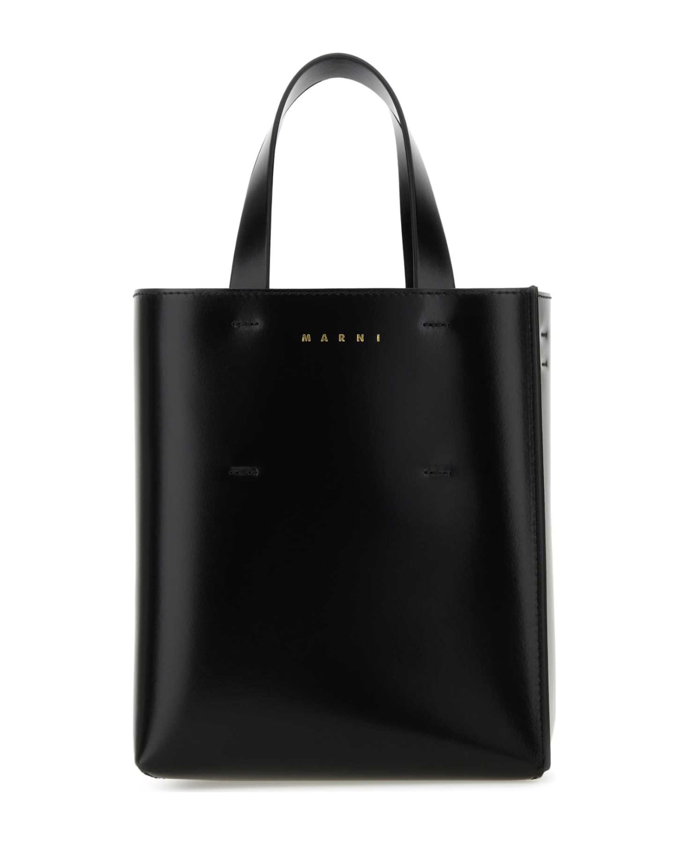 Marni Black Leather Museo Handbag - Z2P71