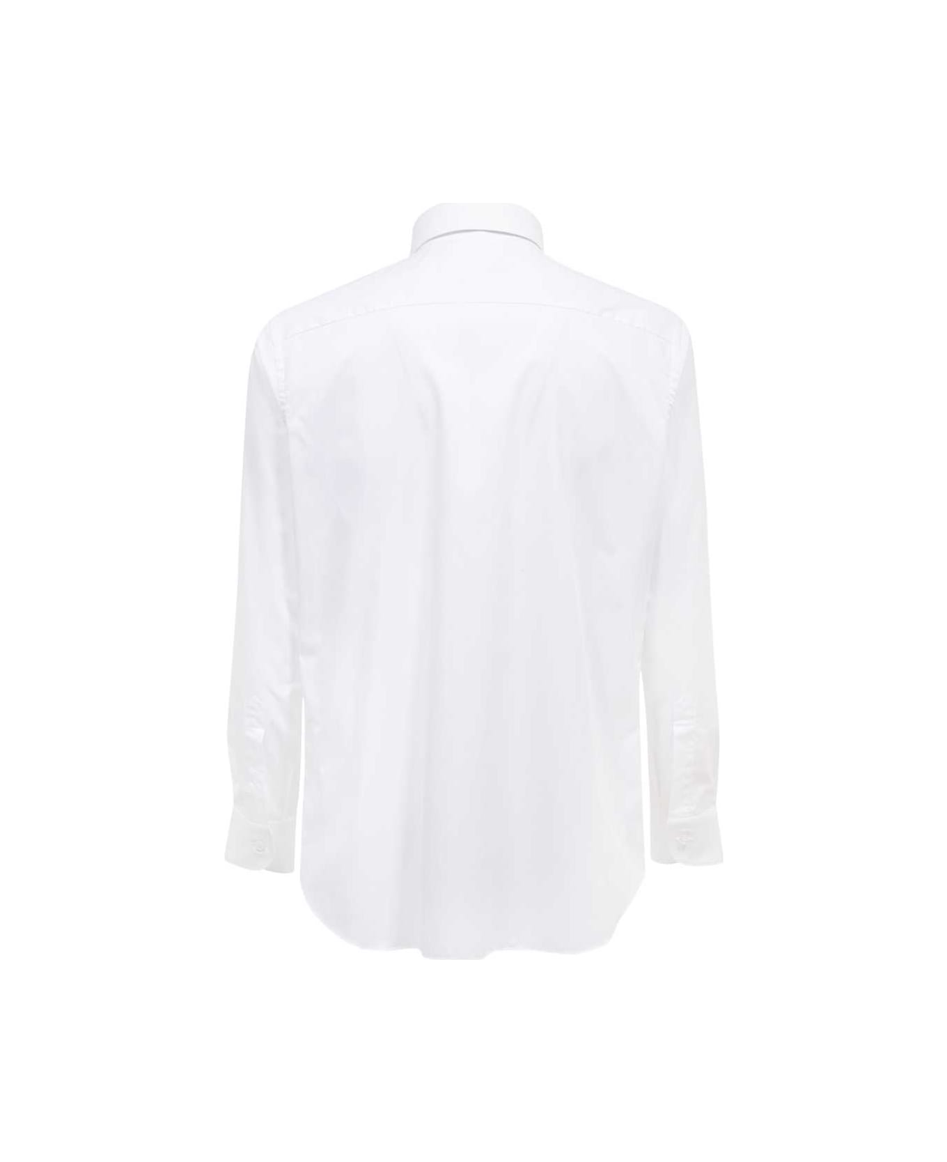 Brioni Bicolor Cotton T-Shirt