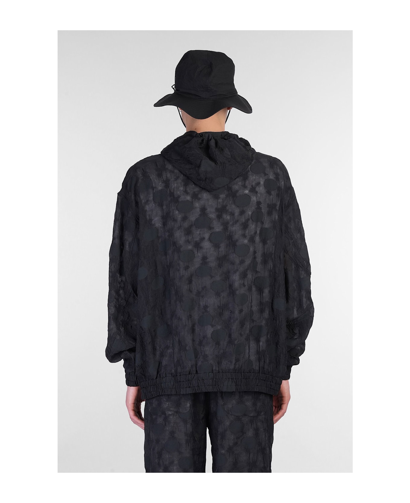 Needles Casual Jacket In Black Polyamide Polyester - black