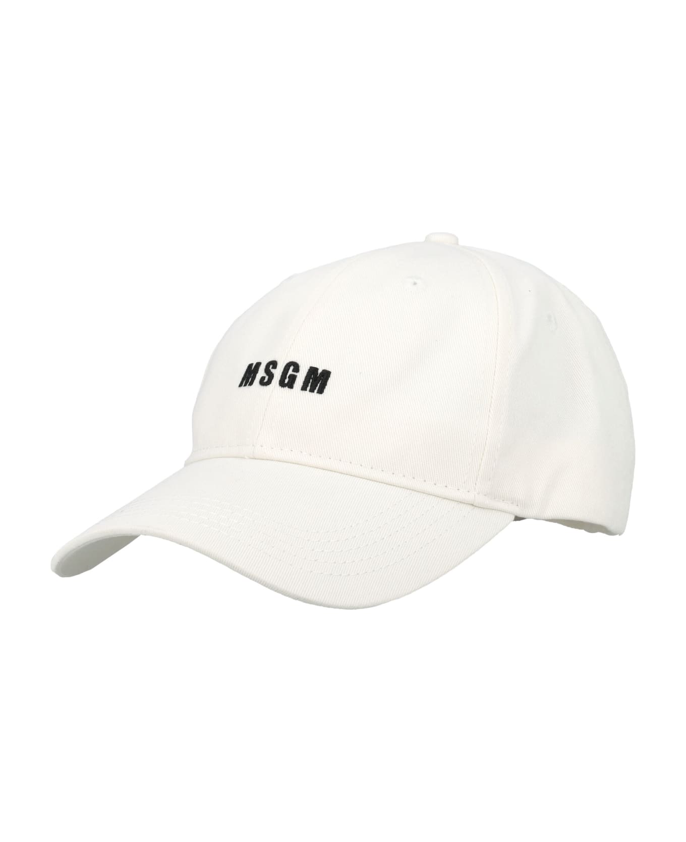 MSGM Logo Cap - CREAM 帽子