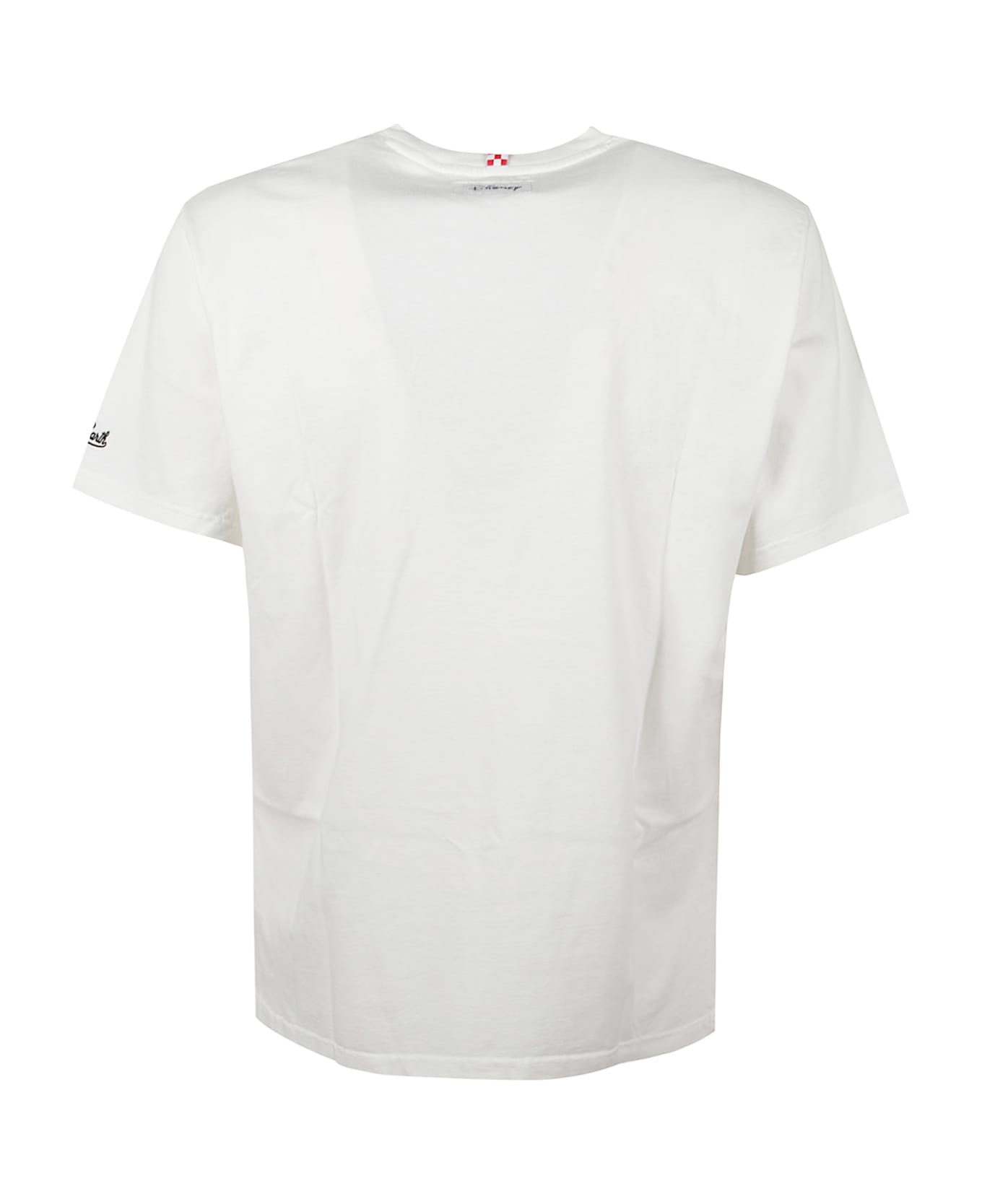 MC2 Saint Barth T-shirt With Donald Duck Print And Embroidery - White