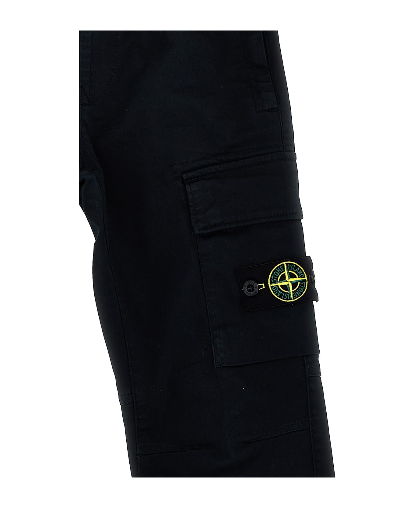 Stone Island Junior Cargo Pants - Blue