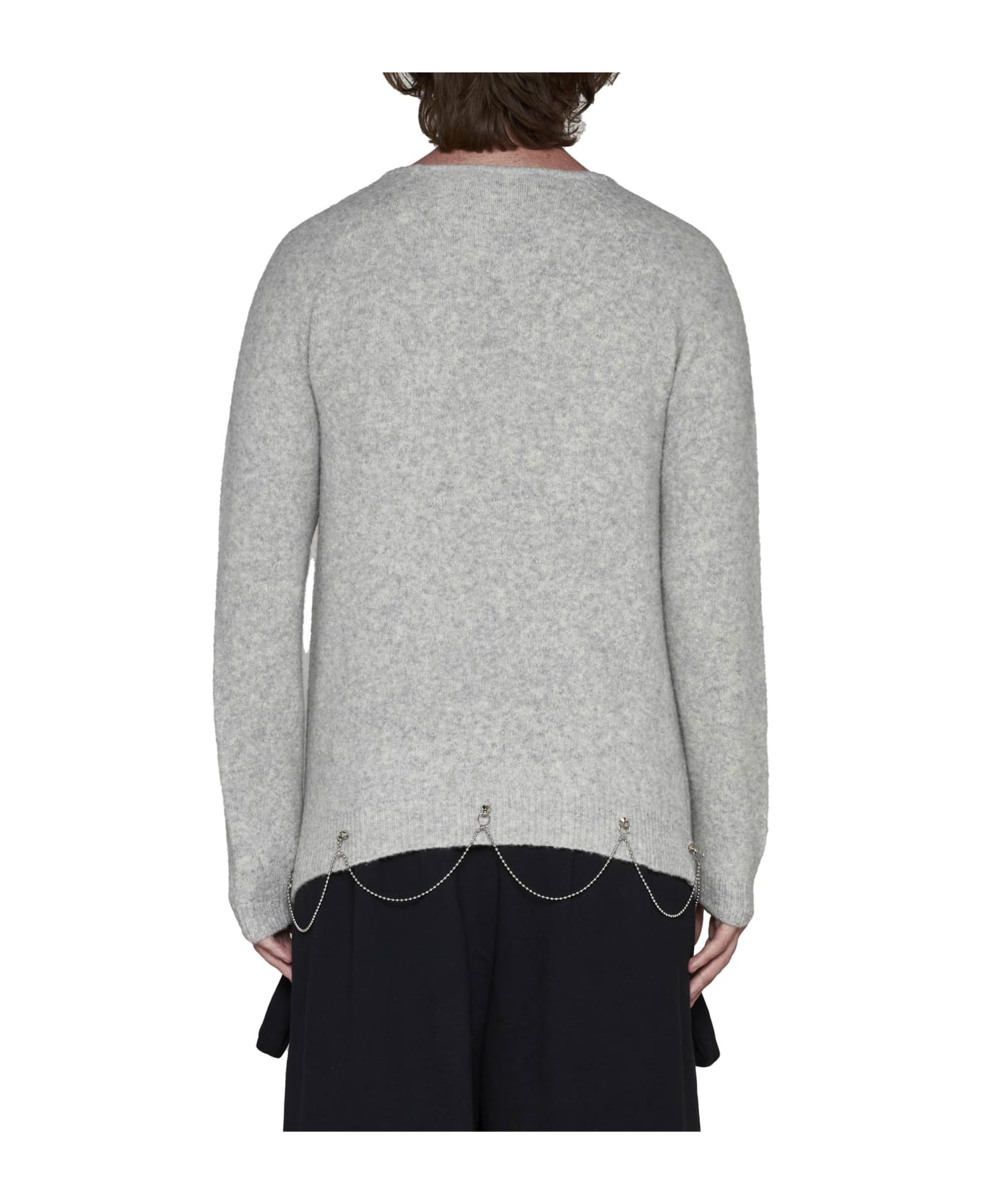 Random Identities Sweater - Light grey ニットウェア