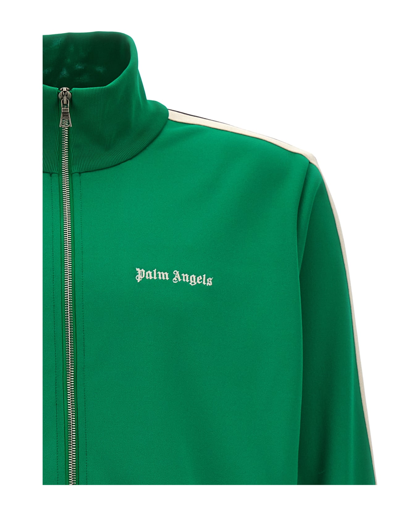 Palm Angels Classic Logo Track Jacket - Green