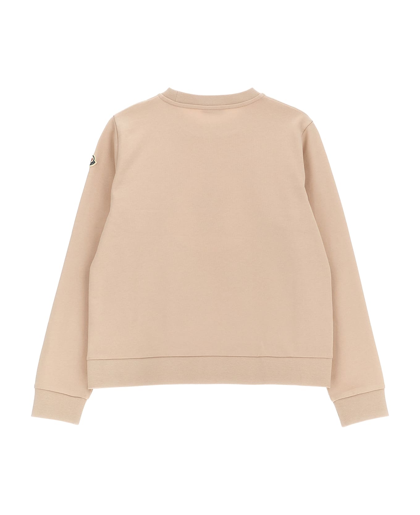 Moncler Rhinestone Logo Sweatshirt - Pink
