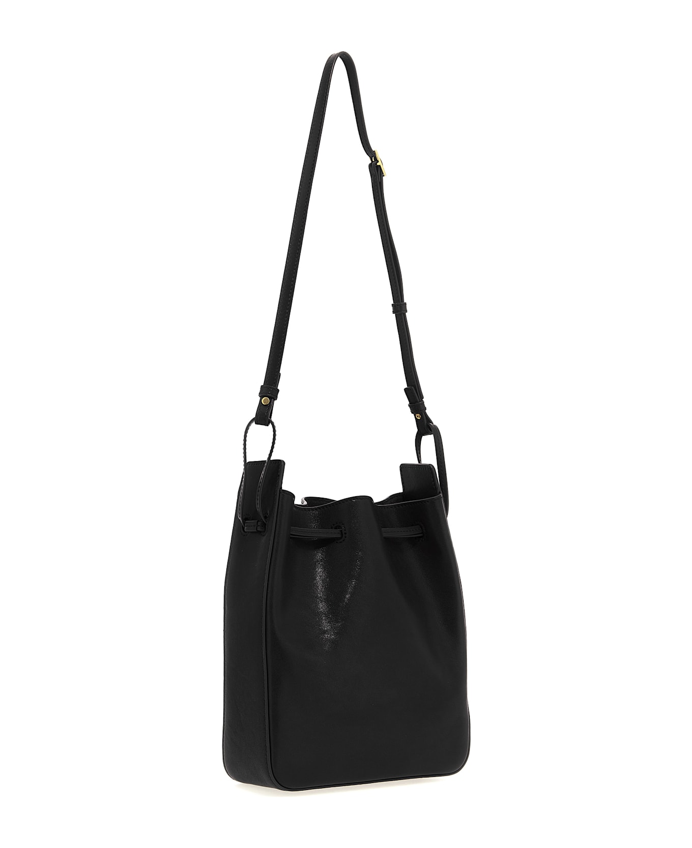 Leather Bucket Bag - Thumbnail 3