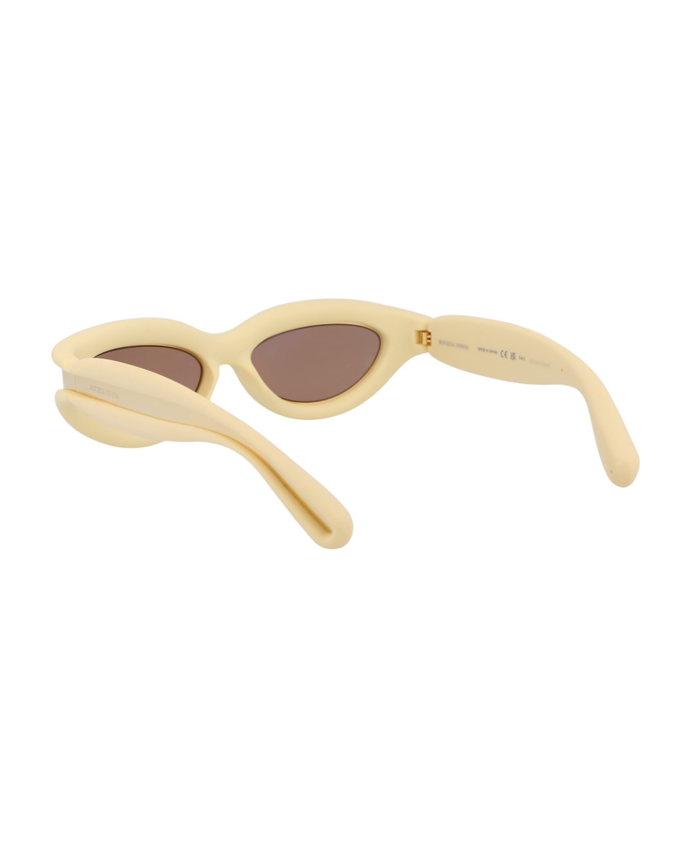 Bottega Veneta Eyewear Bv1211s Sunglasses - 005 GOLD GOLD BROWN サングラス