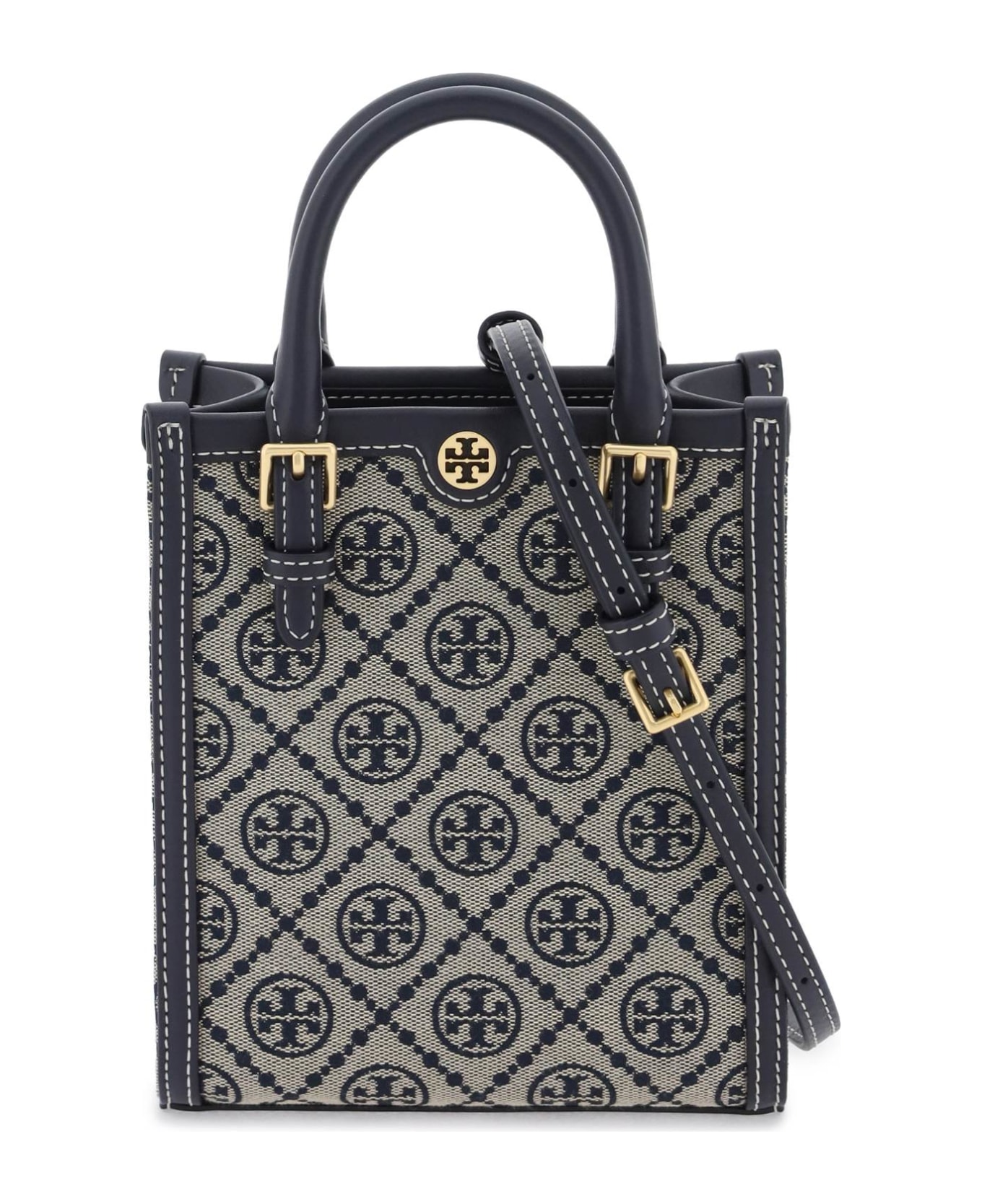 ★SETUP-EXE★TINY STAR TOTE BAG / WHITE★正規品/韓国送料込 Tory Burch T Monogram Mini Tote Bag | italist