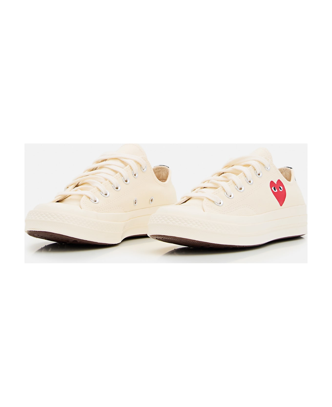 Comme des Garçons Play Play Converse Low Sneakers - Beige
