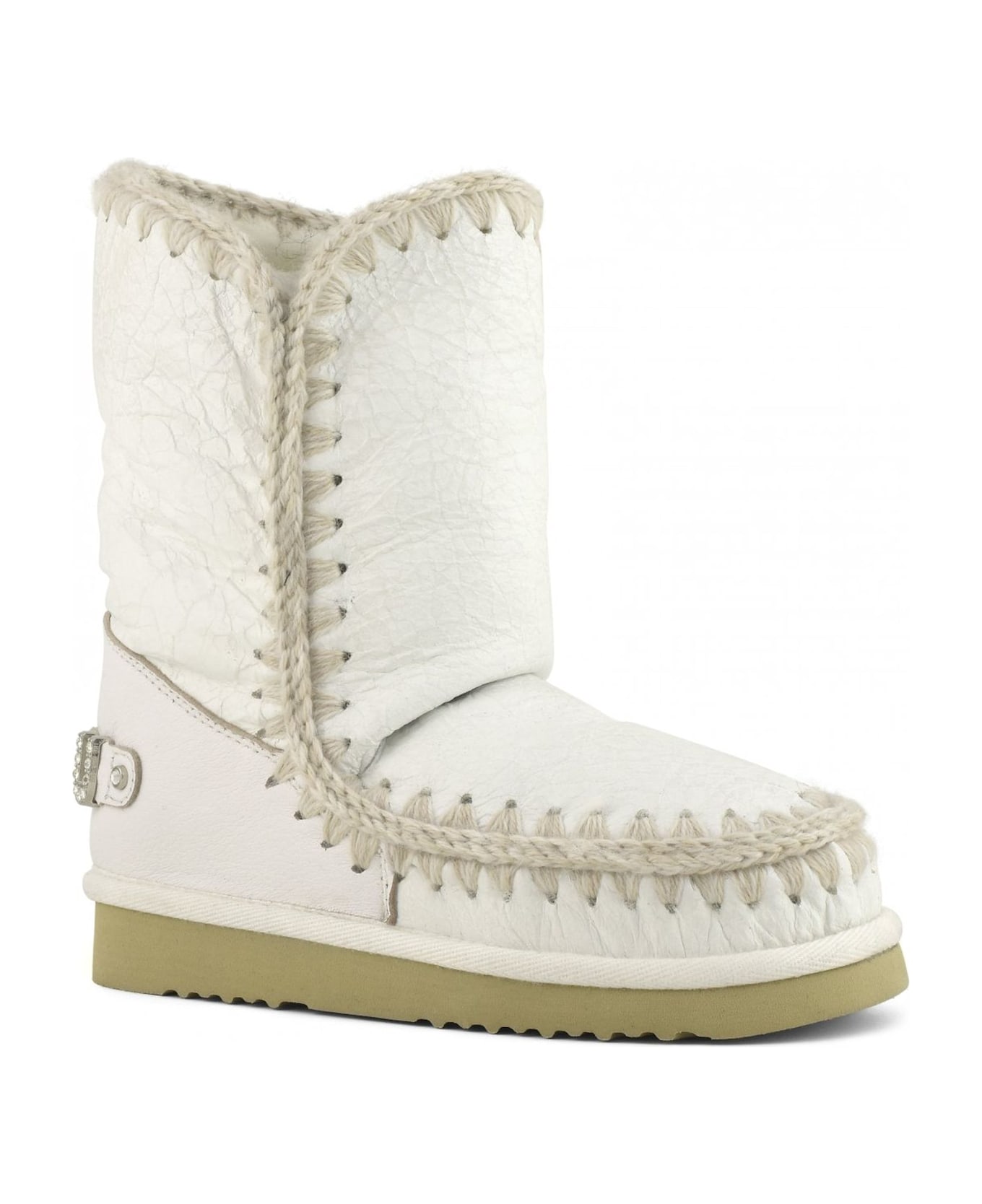 Mou White Sheepskin Eskimo 24 - White ブーツ
