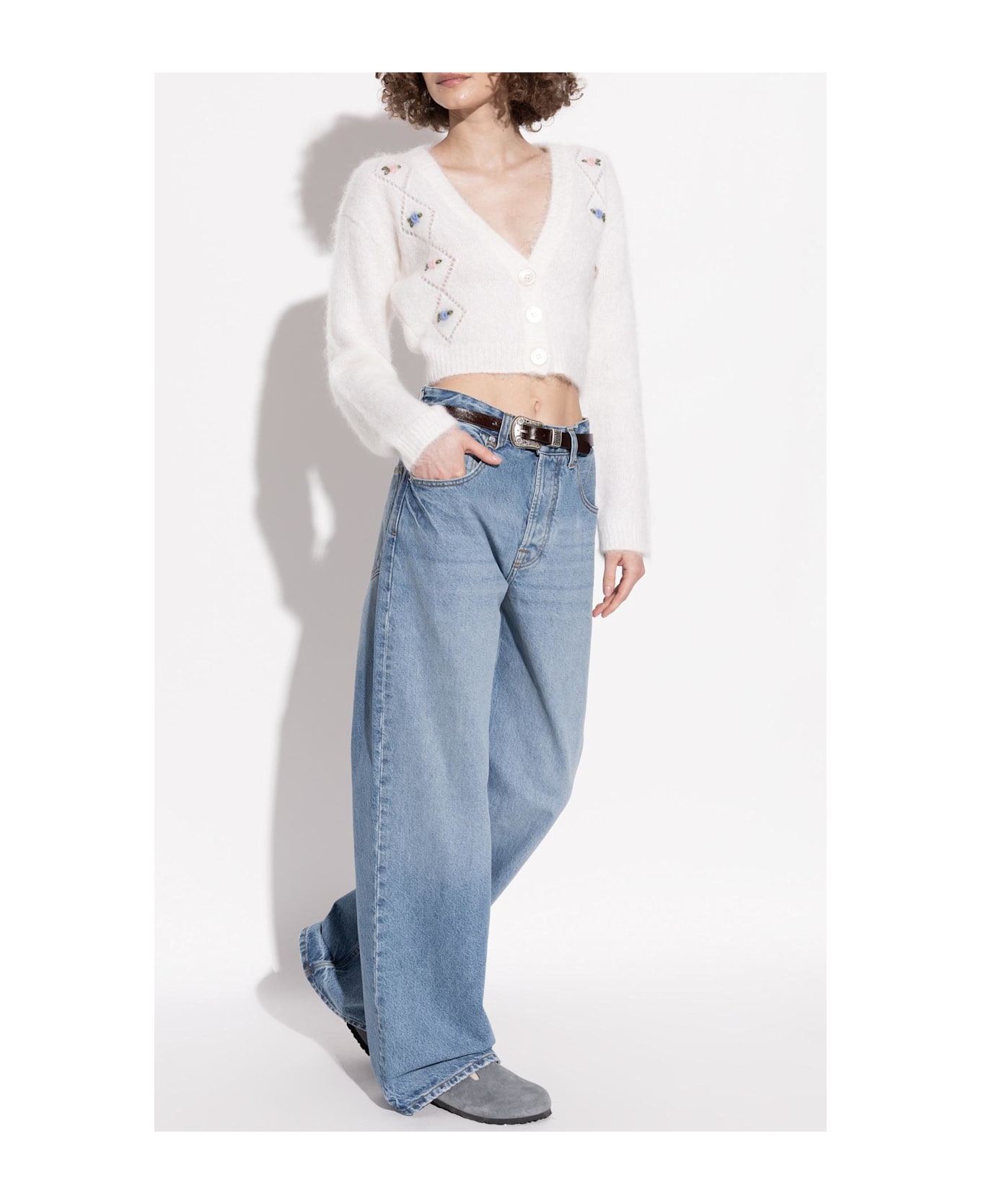 Birkenstock Boston Bs Slides - Grey