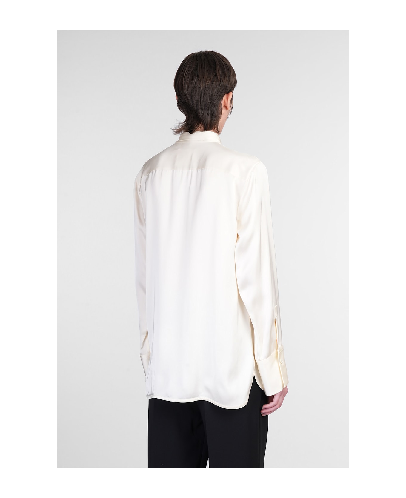 Jil Sander Shirt 97 Shirt In Beige Viscose - beige