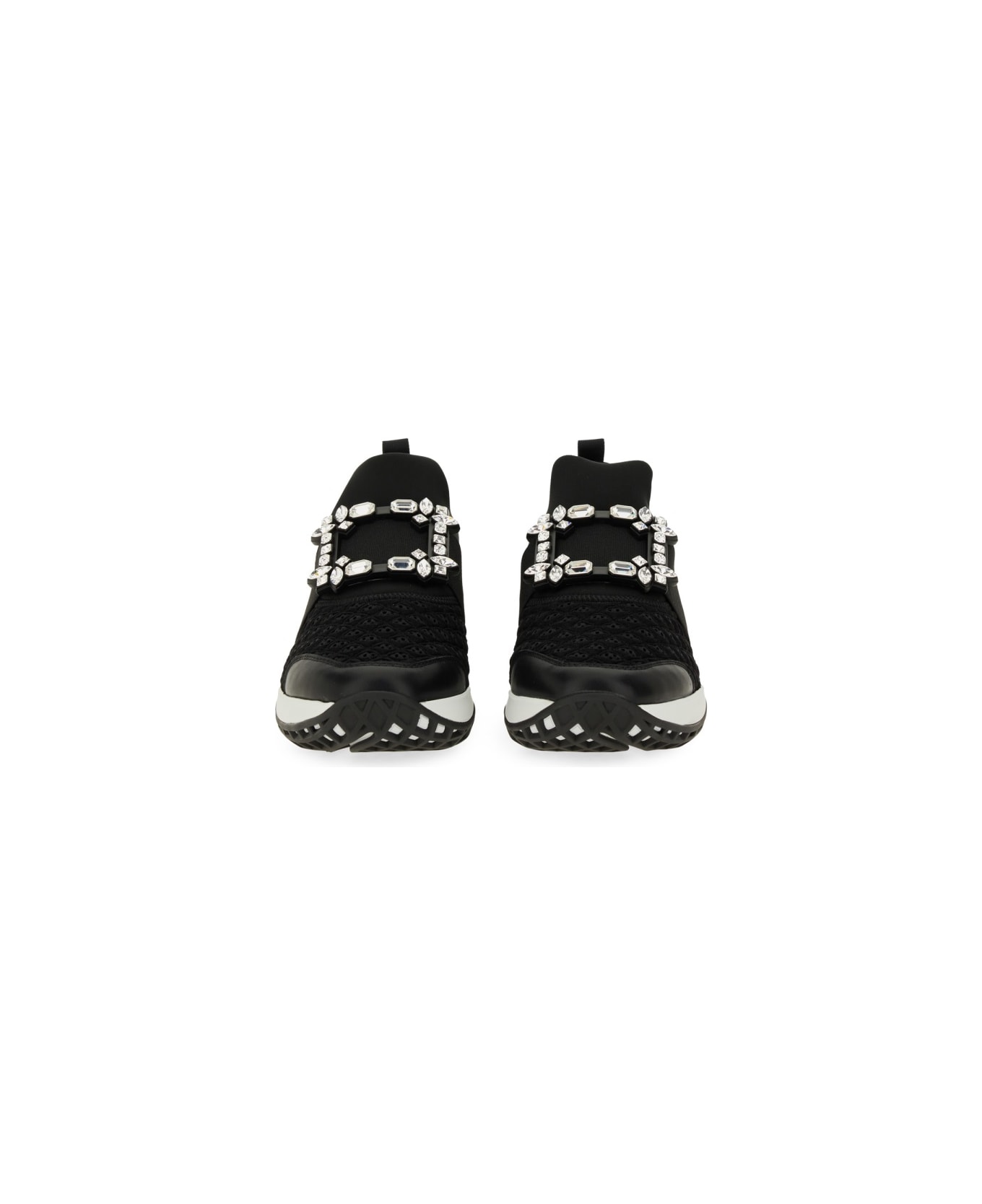 Roger Vivier "viv
 Run" Fabric Sneaker - BLACK スニーカー