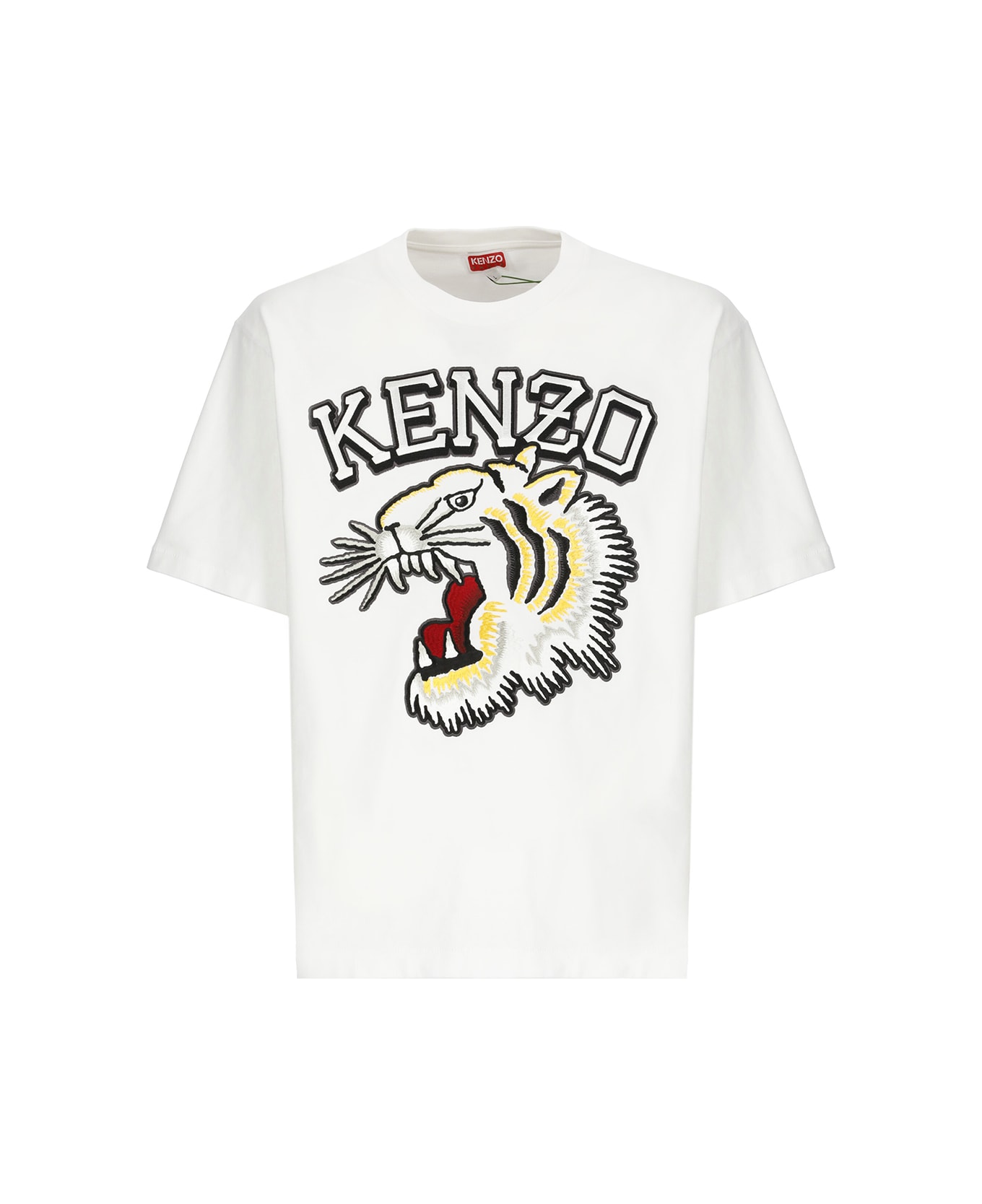 Kenzo Tiger Varsity Classic T-shirt - White シャツ