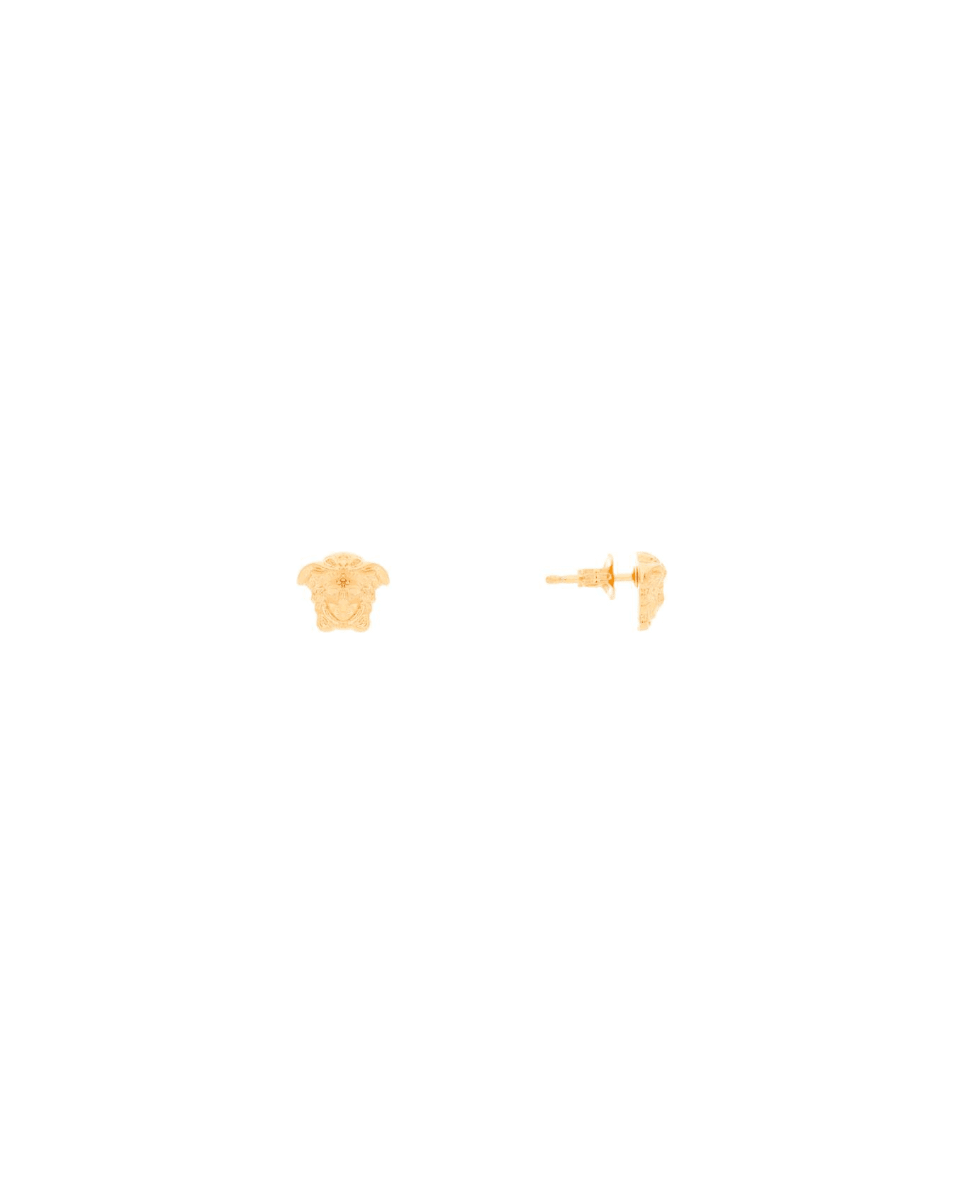 Versace Medusa Stud Earrings - VERSACE GOLD (Gold) ジュエリー