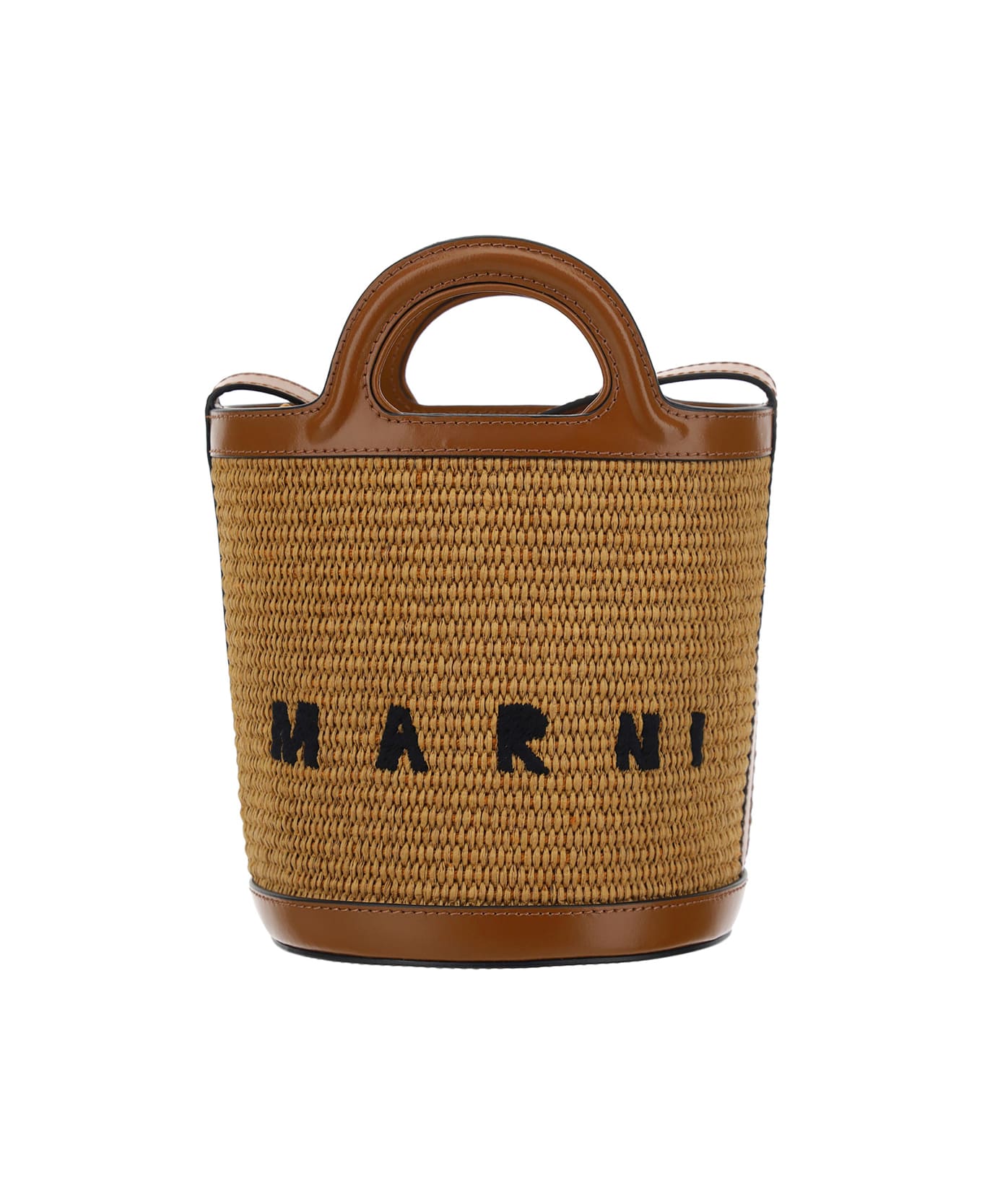 Marni Tropicalia Bucket Bag - Brown