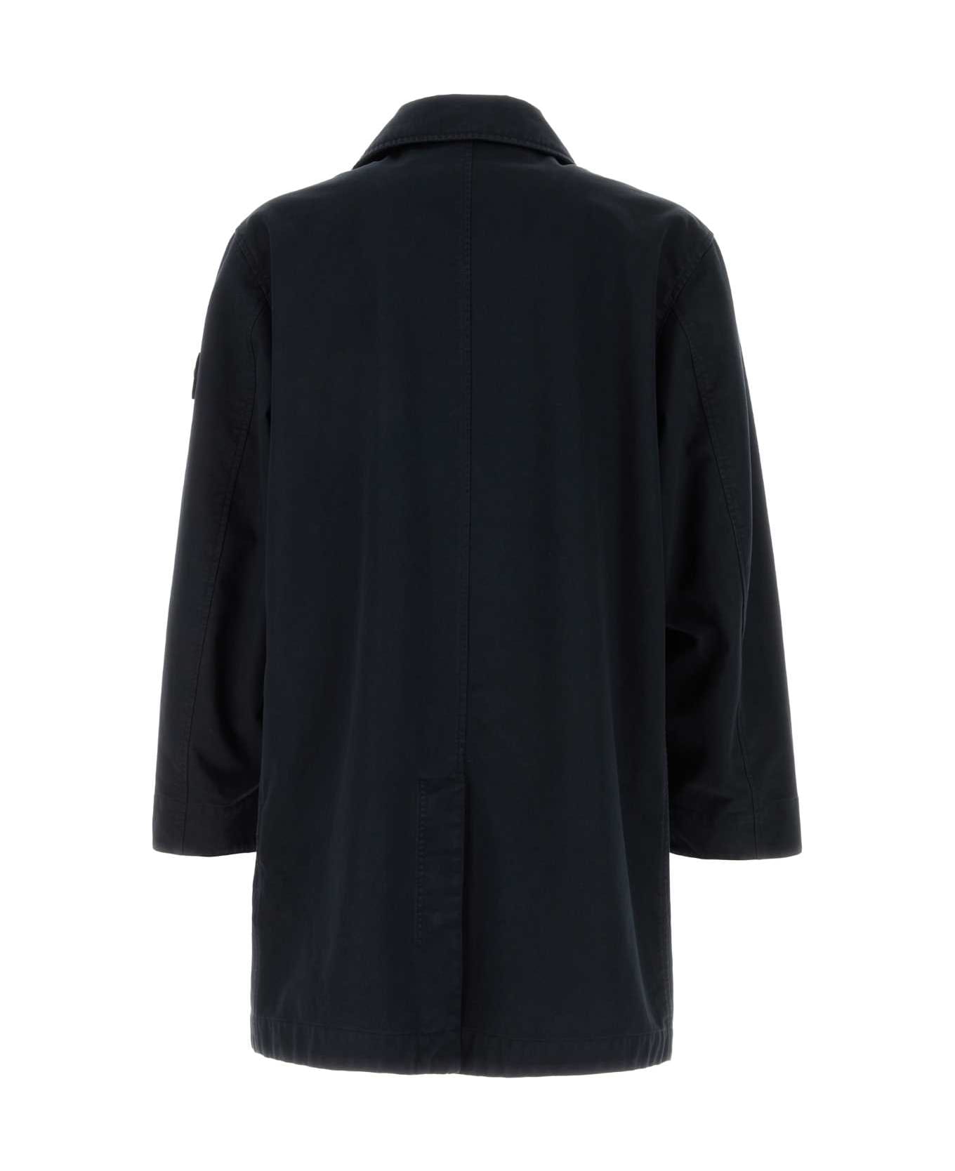Stone Island Midnight Blue Cotton Jacket - NAVY