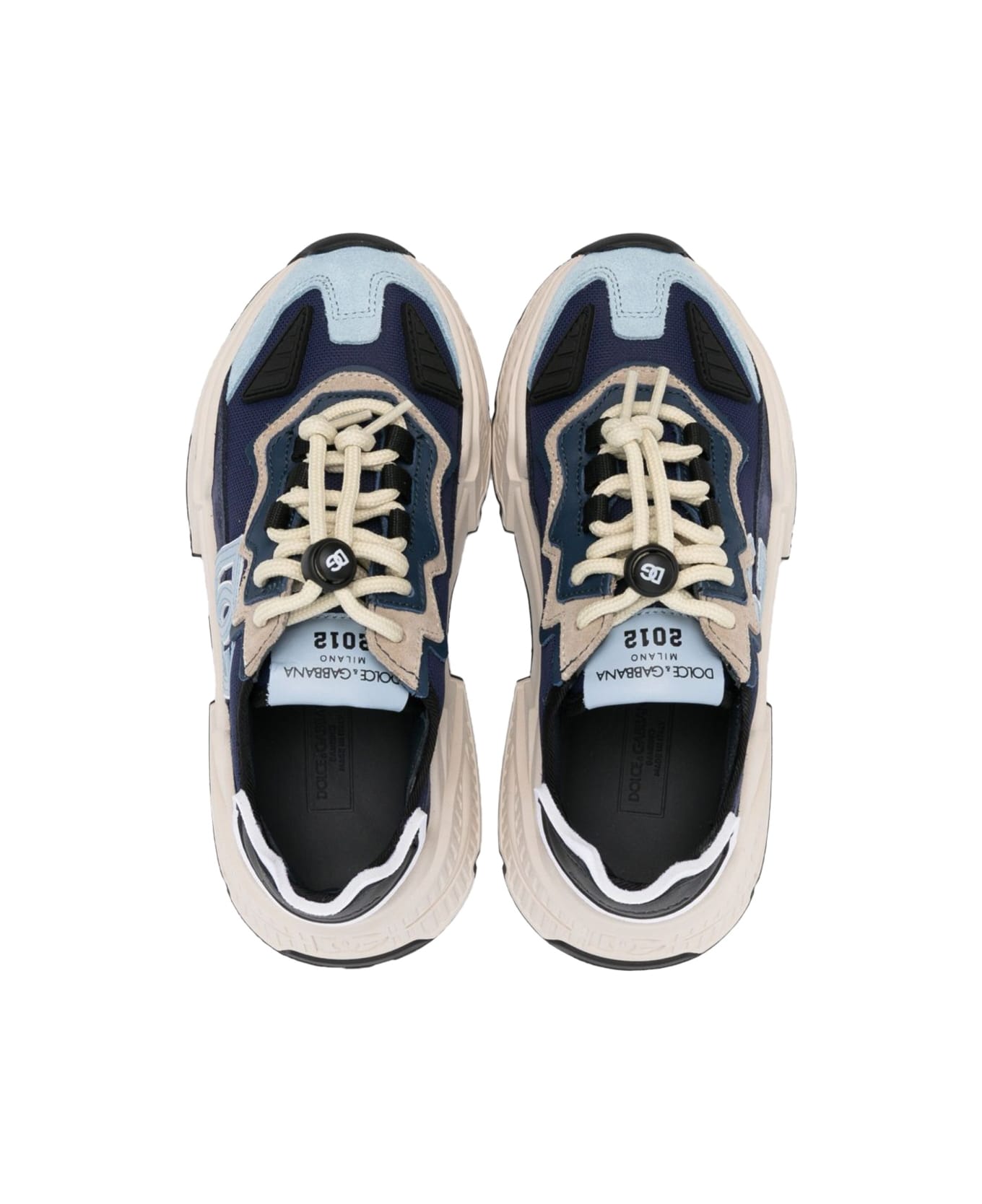 Dolce & Gabbana Low Lace-up Sneaker - MULTICOLOUR