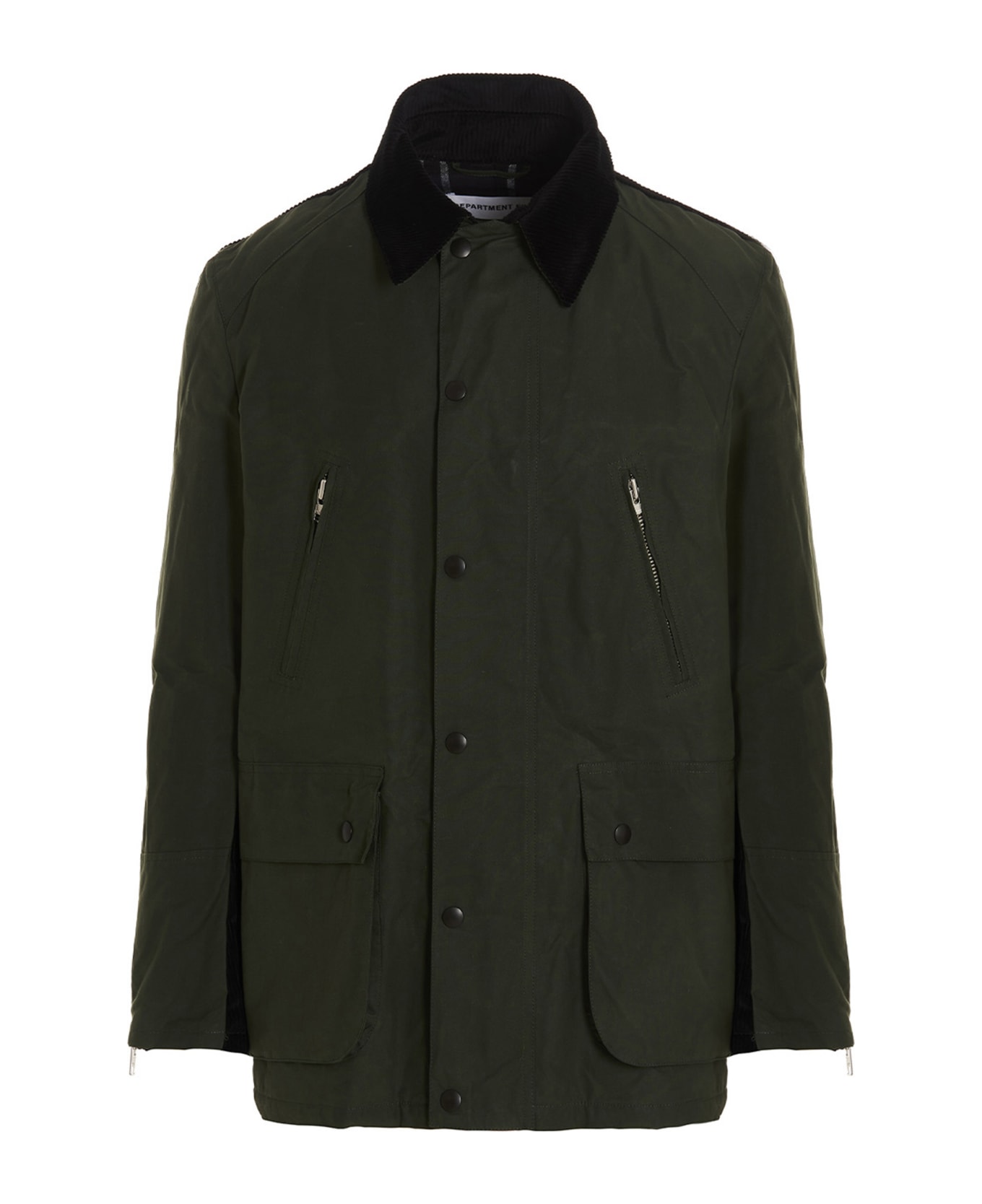 Department Five 'middle Barbour Jacket - Green