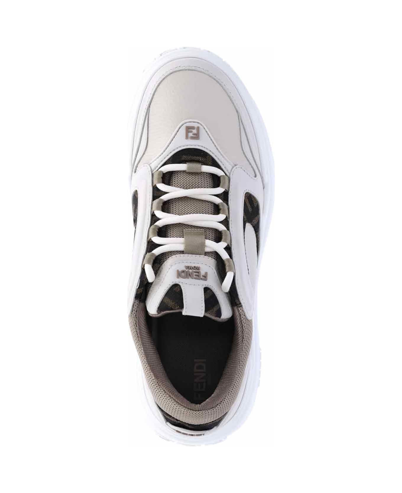 Fendi "fendi Force" Sneakers - White