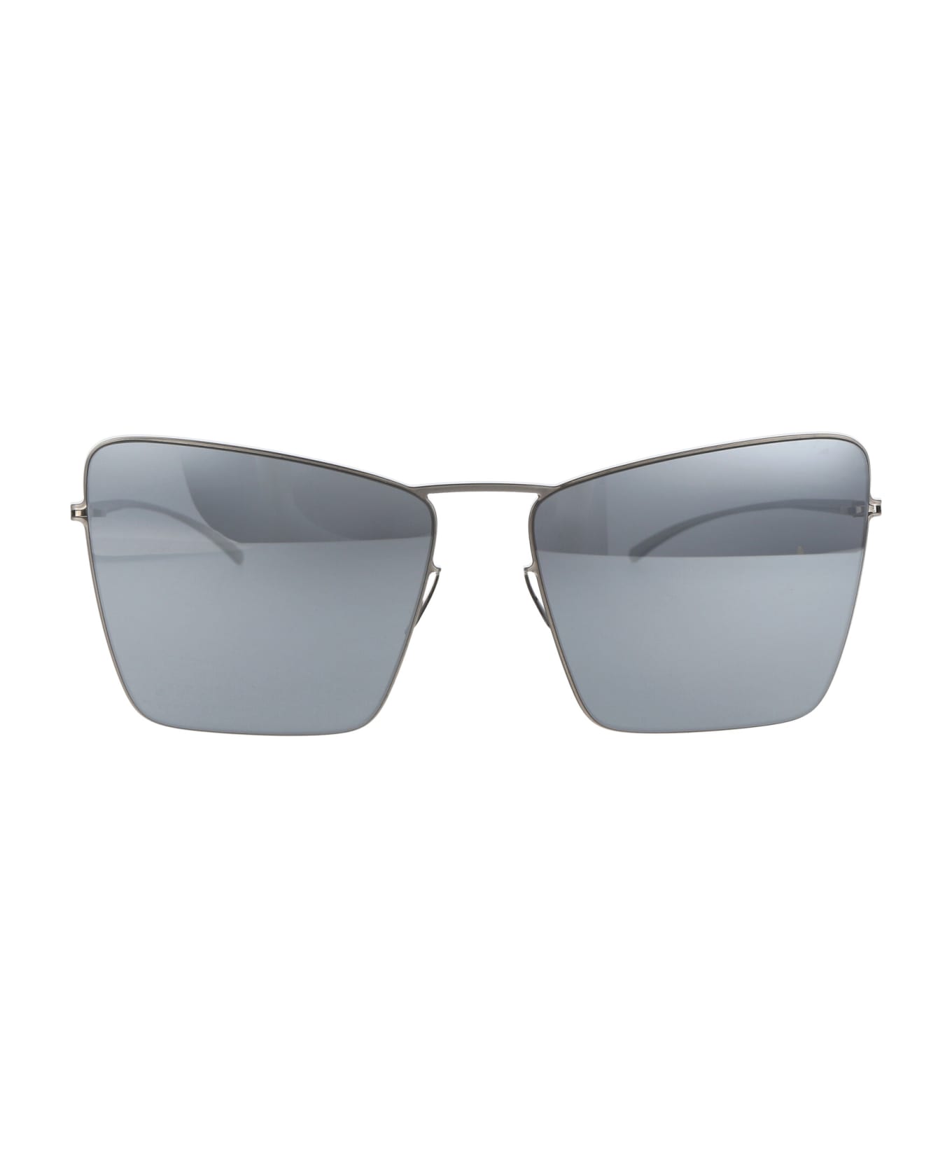 Mykita Mmesse014 Sunglasses - 187 E1 Silver Silver Flash サングラス