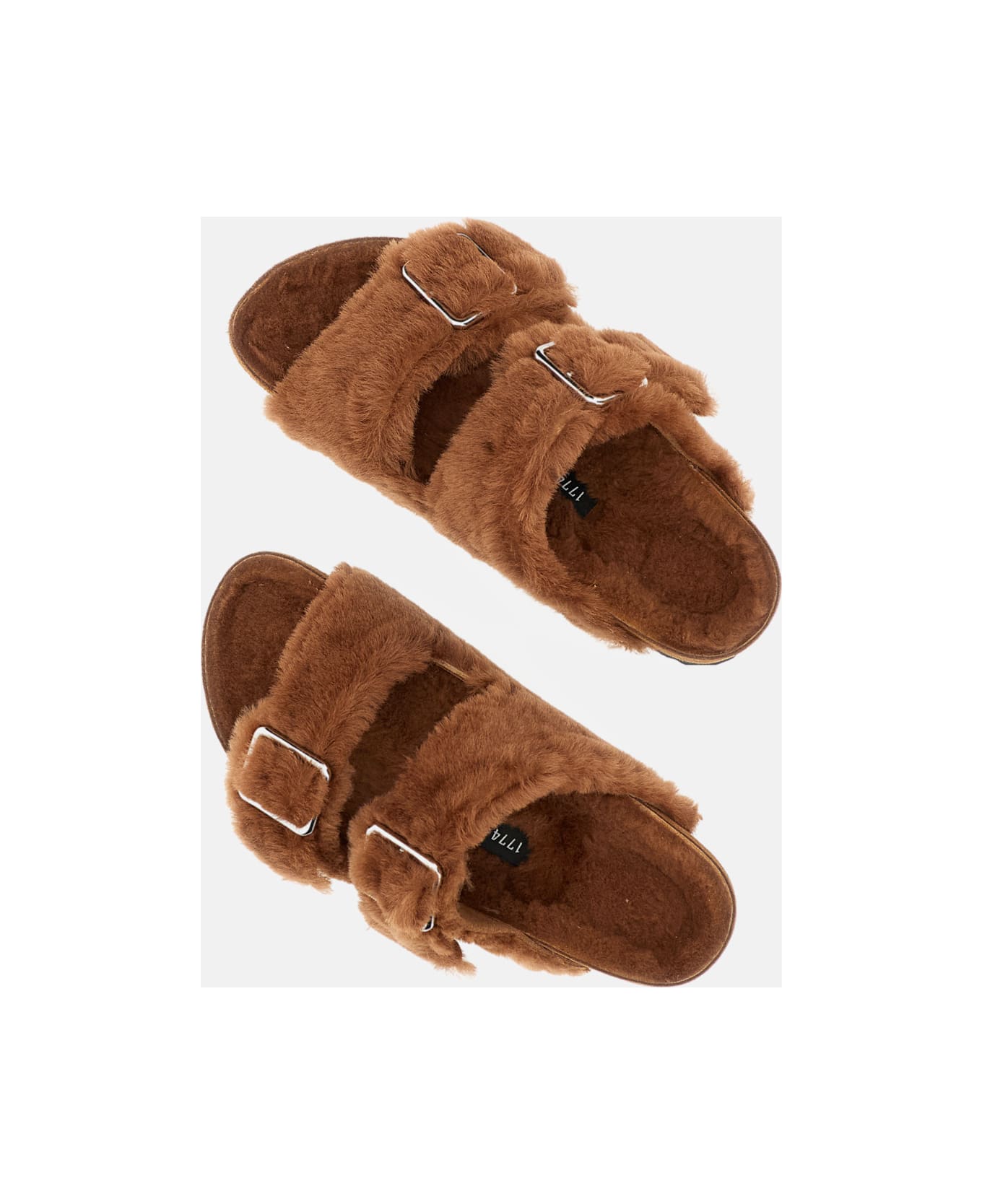 Birkenstock Becomes Berlin Arizona Shearling 1774 - Brown